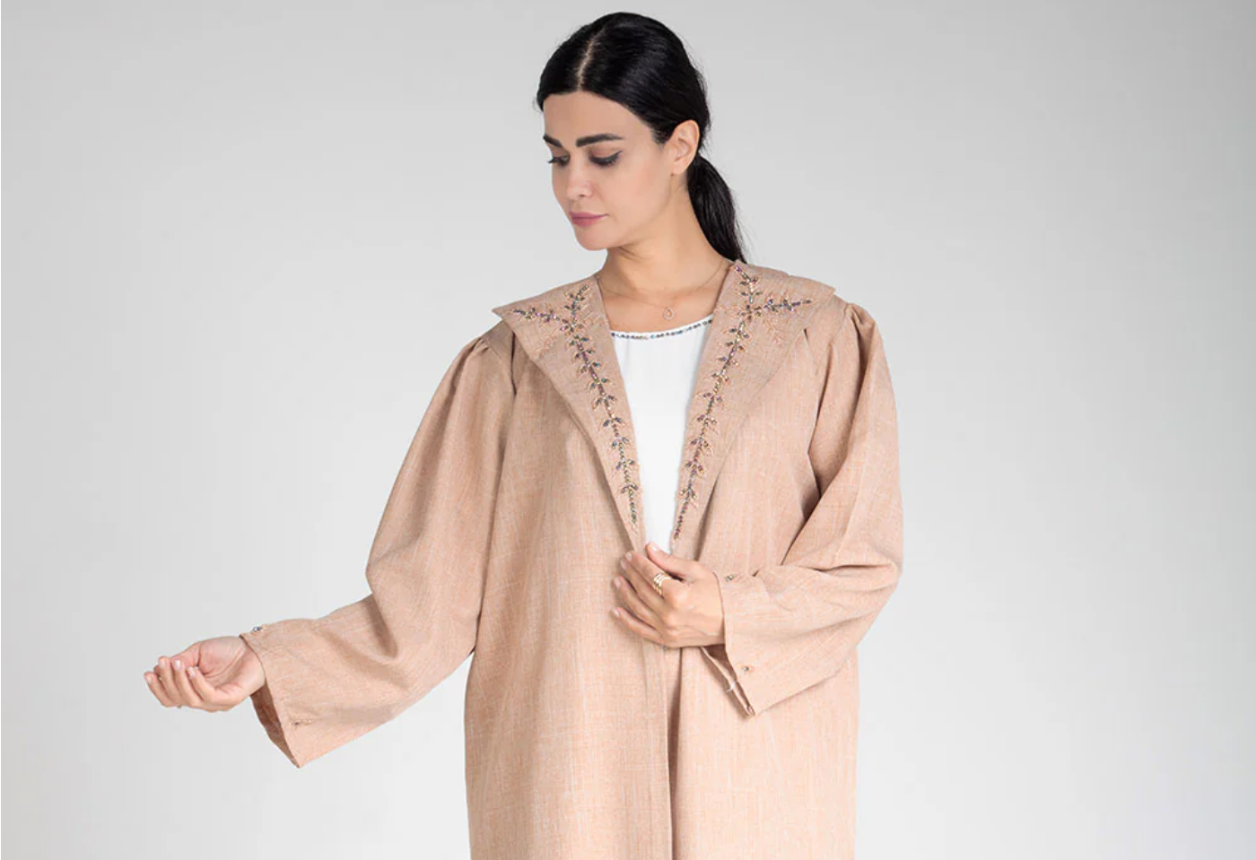 Exclusive Tips to Style Your Open Abaya