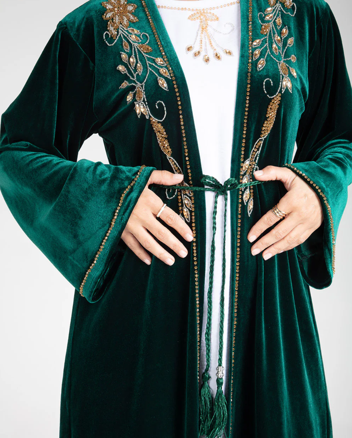 Elevate Your Winter Style with Luxurious Velvet Abayas