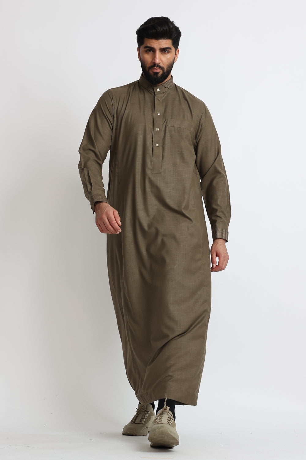 J114 Dark Taupe Jubba