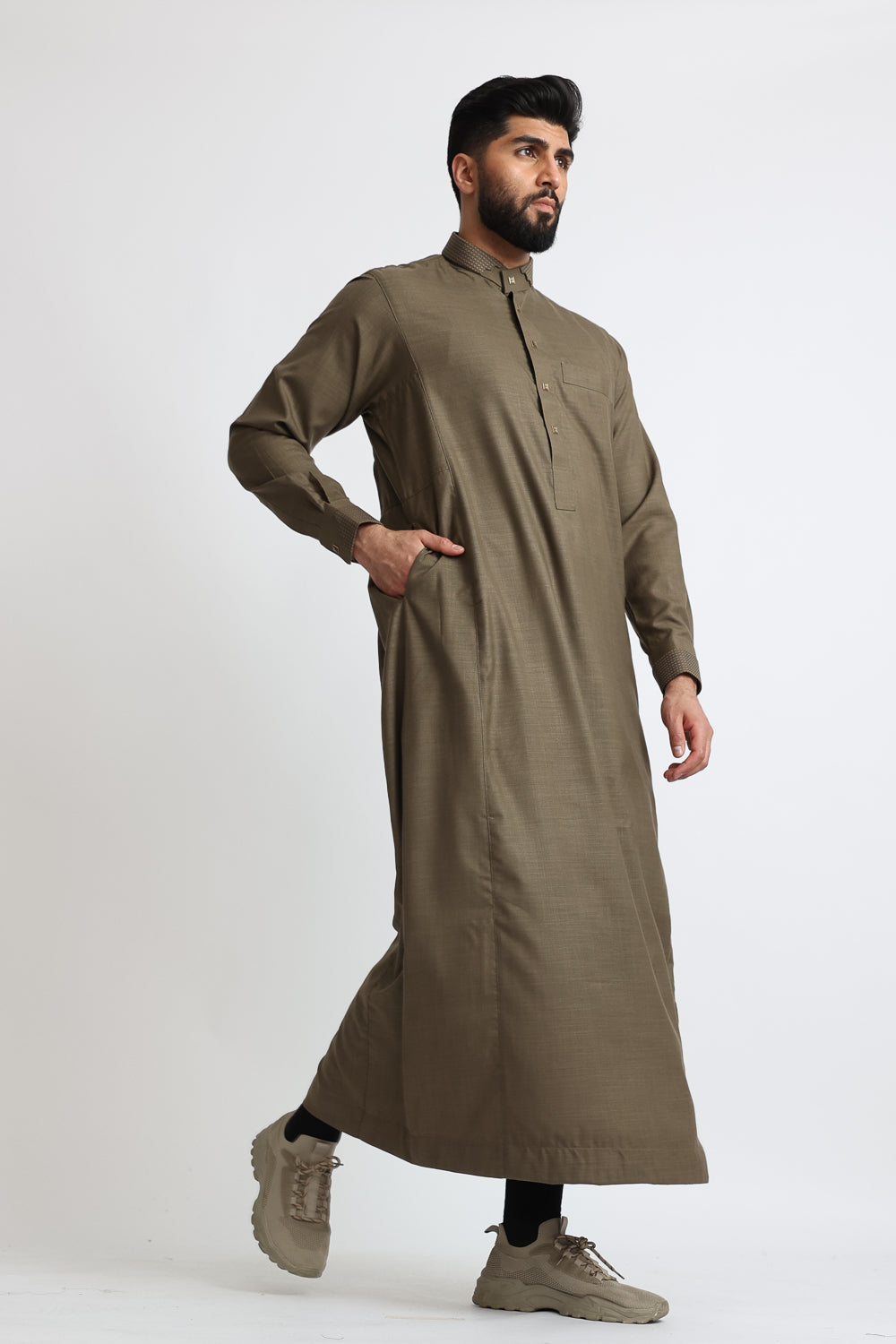 J114 Dark Taupe Jubba