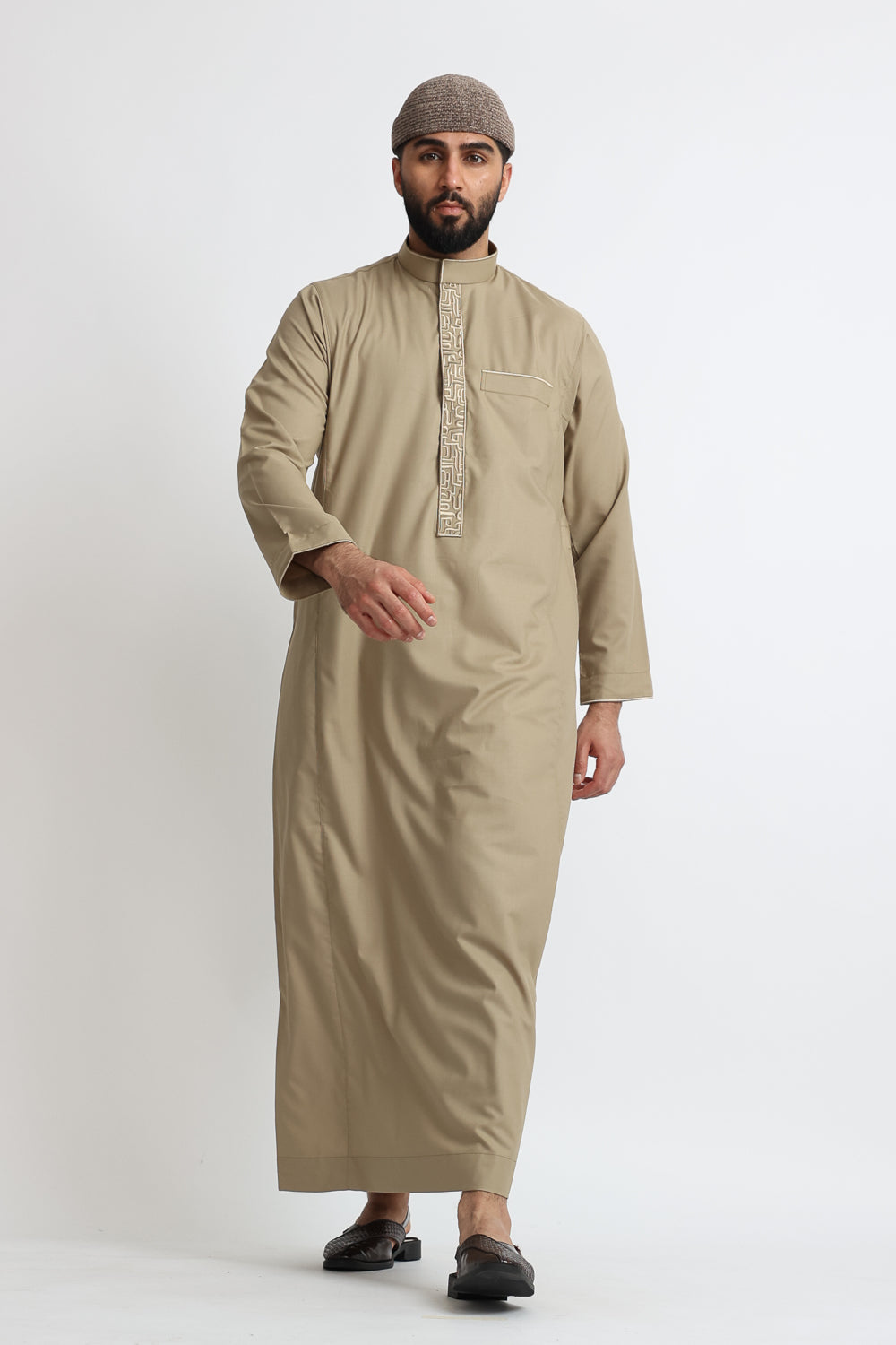 Beige Al Huruf Jubba