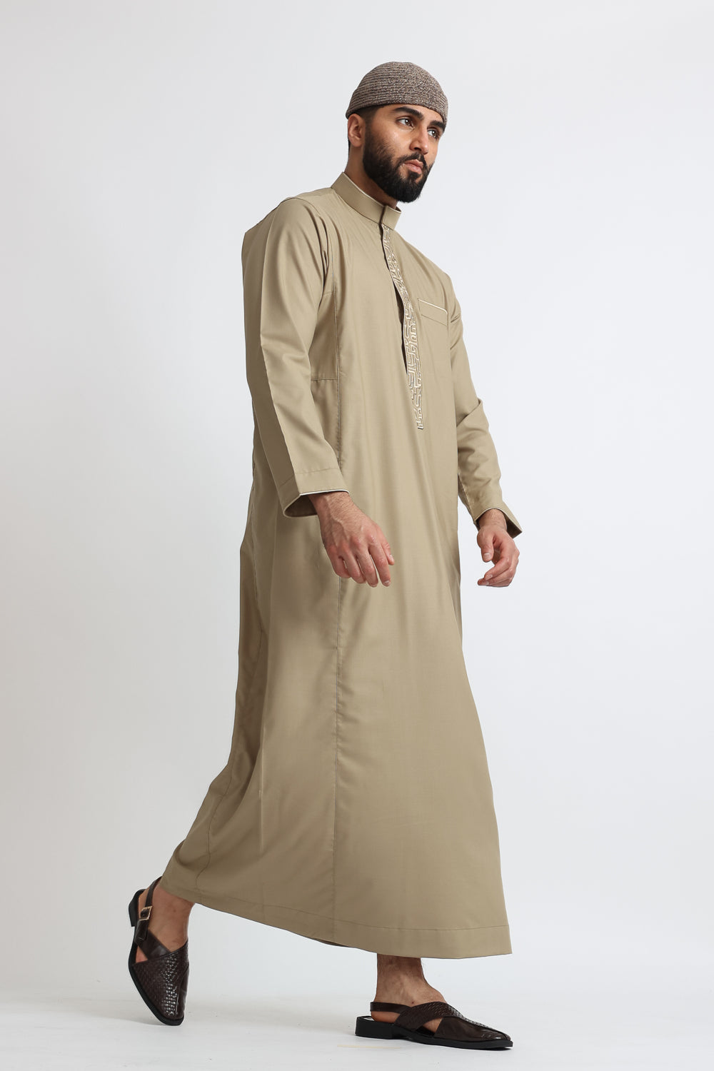 Beige Al Huruf Jubba