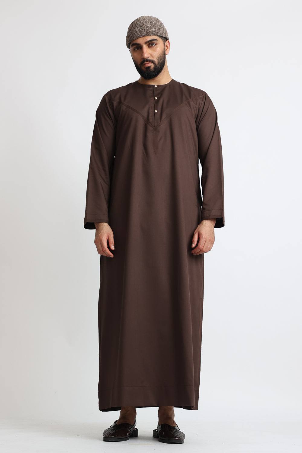 J1524 Brown Matt Omani