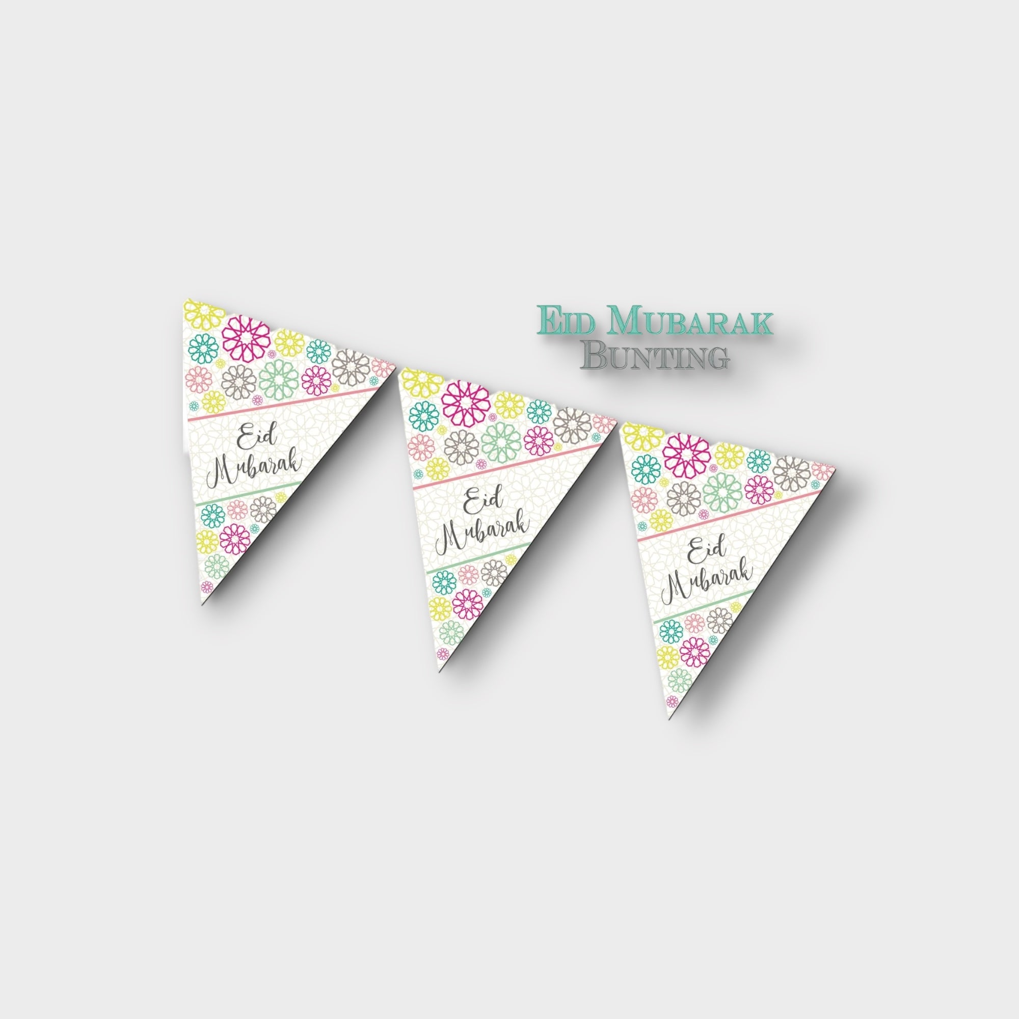 Eid Mubarak Bunting - Geo - JLifestyle Store