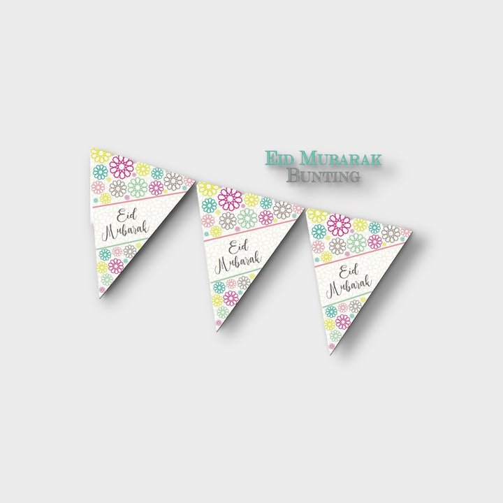 Eid Mubarak Bunting - Geo - JLifestyle Store