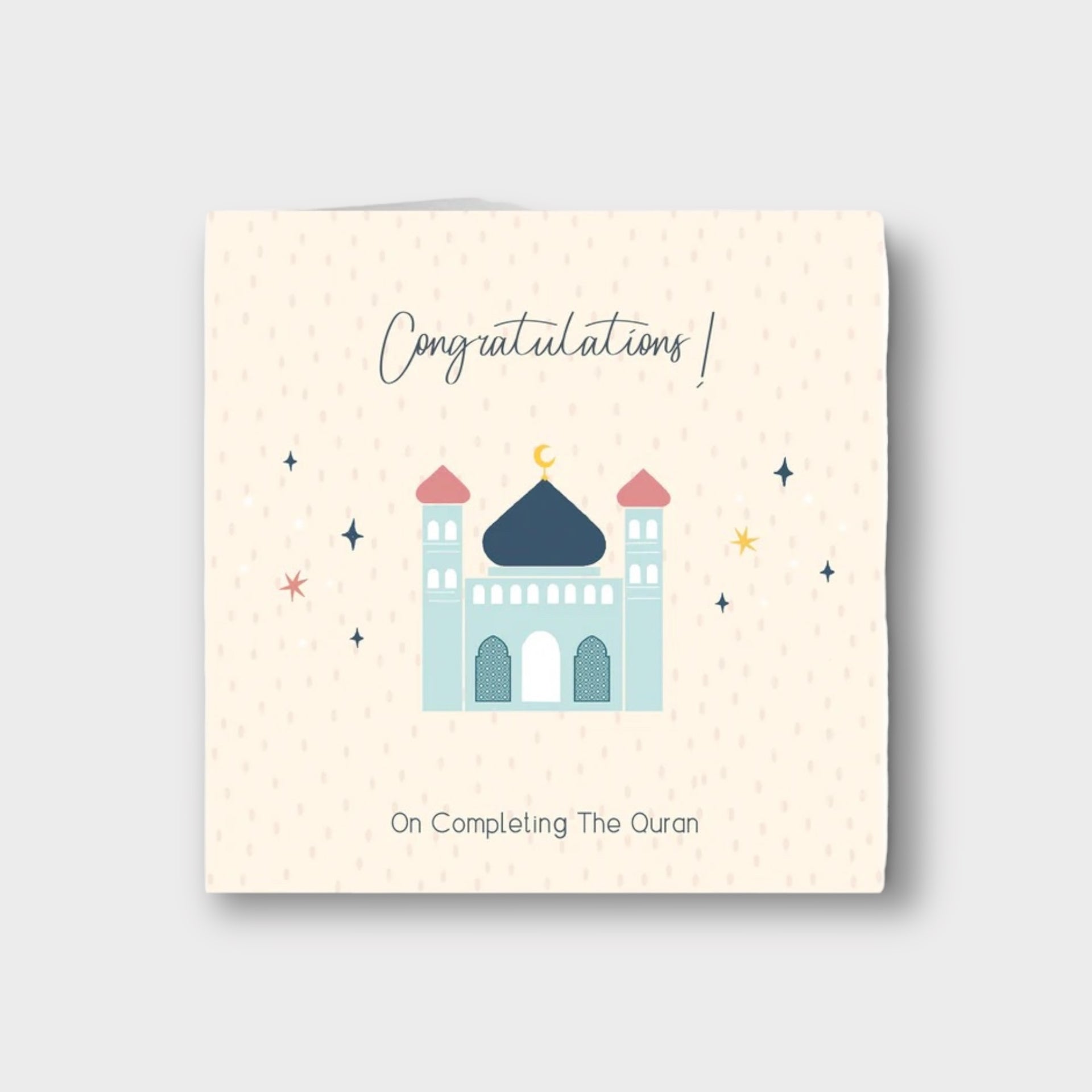 Congratulations on completing the Quran - Blue Mosque