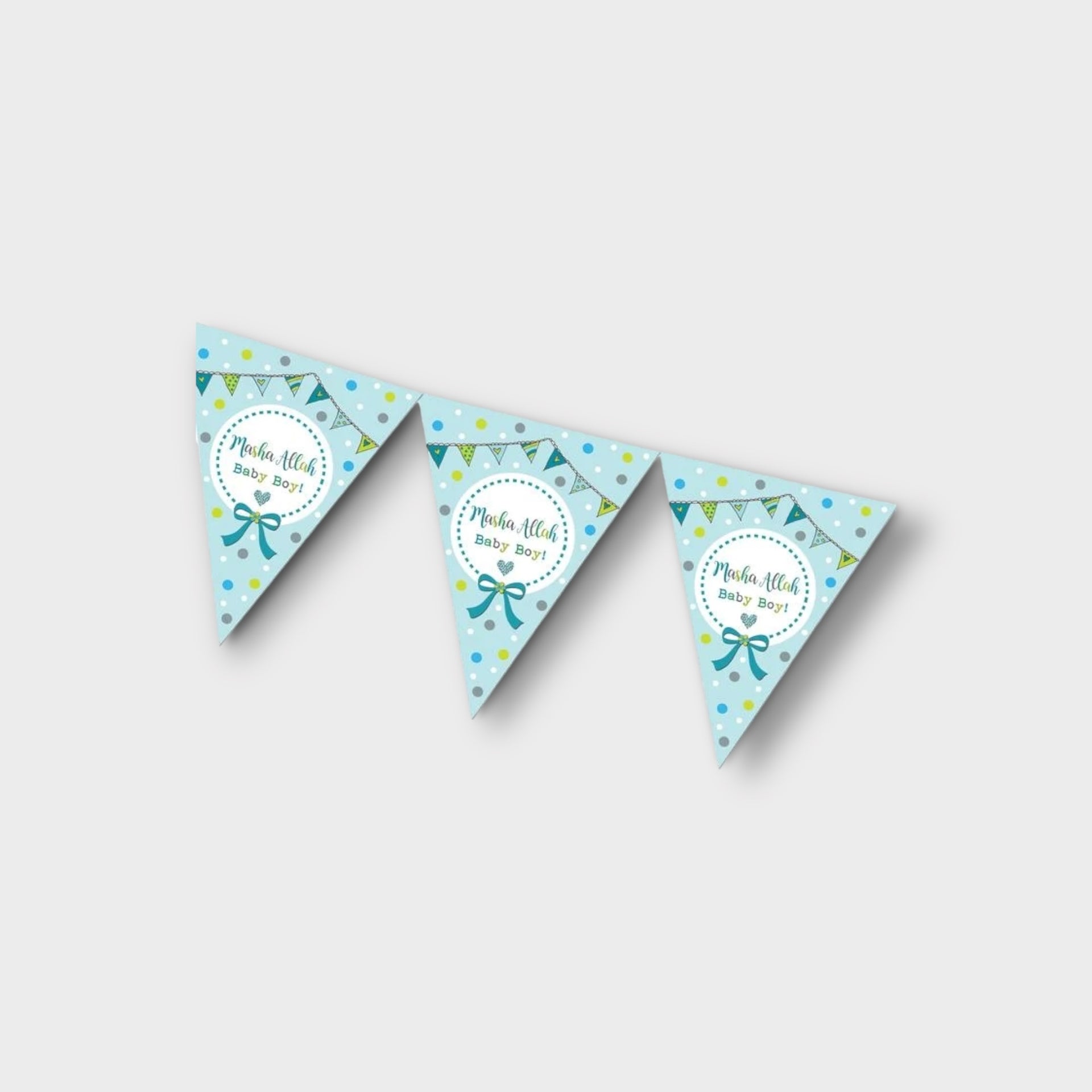 Baby Boy Bunting