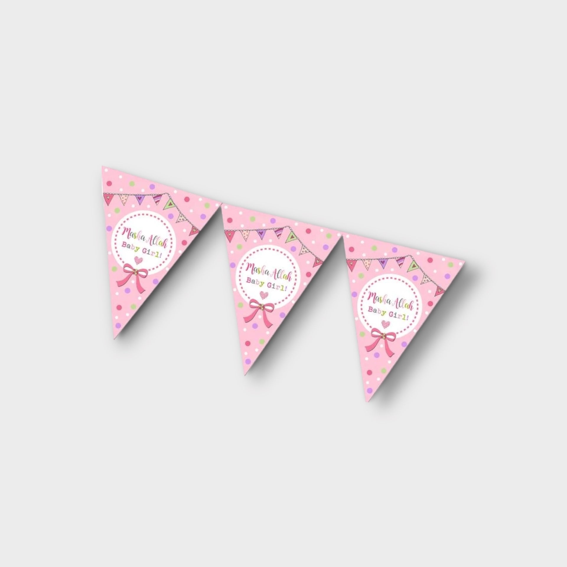 Baby Girl Bunting