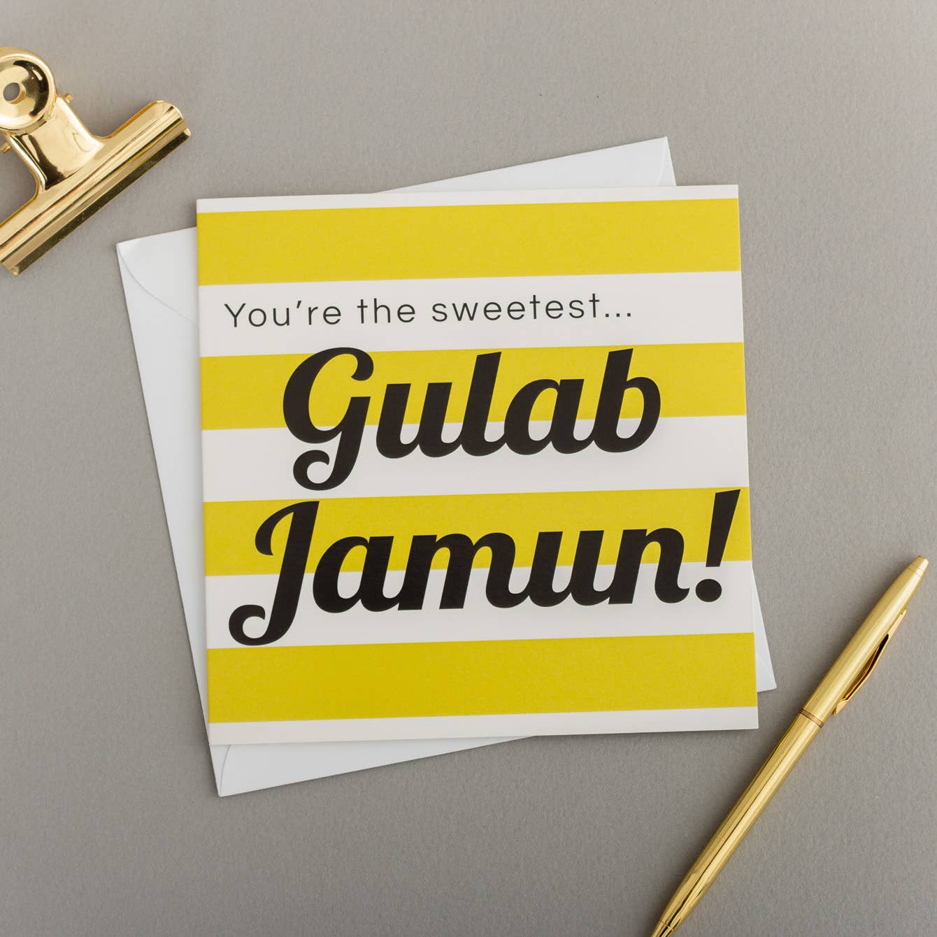 STRIPE GULAB JAMUN CARD