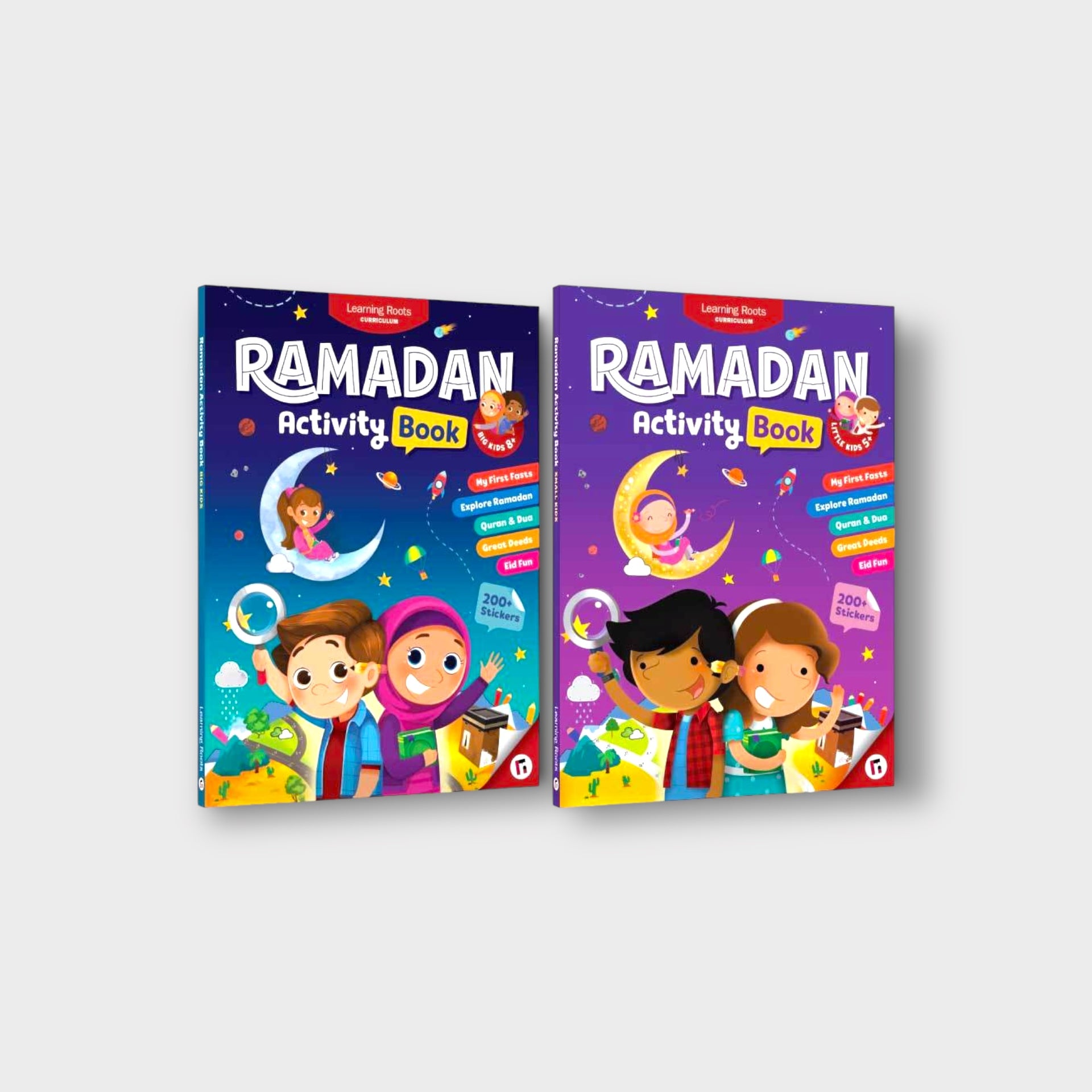 Ramadan Activity Book Set (Big & Little Kids)