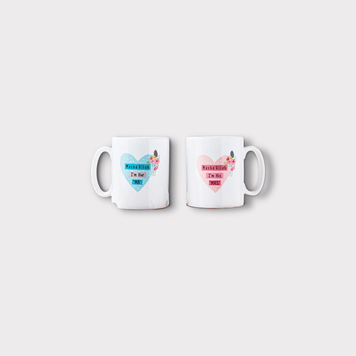 Mr and Mrs Mug Set