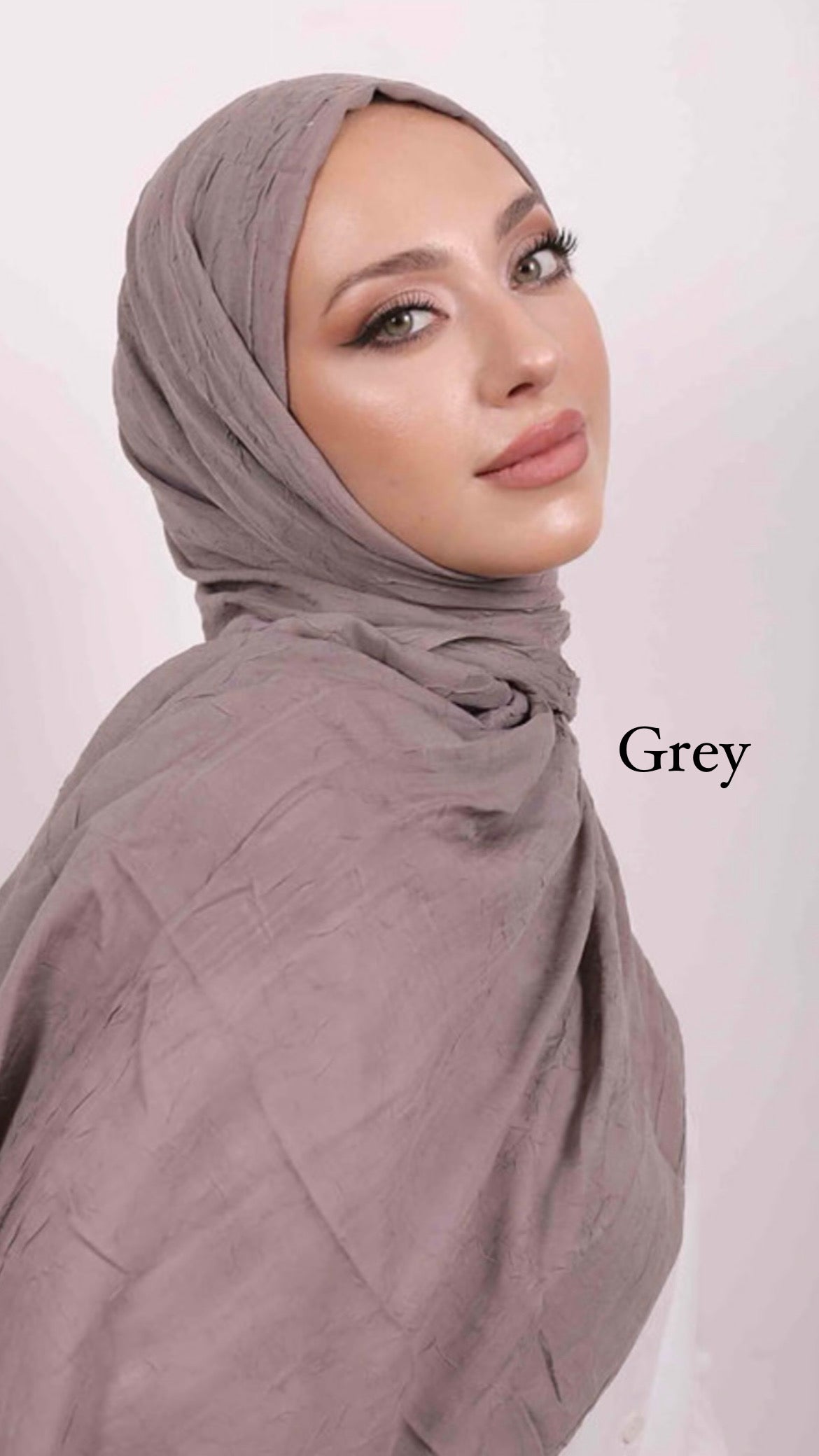 Grey Bamboo Scarf