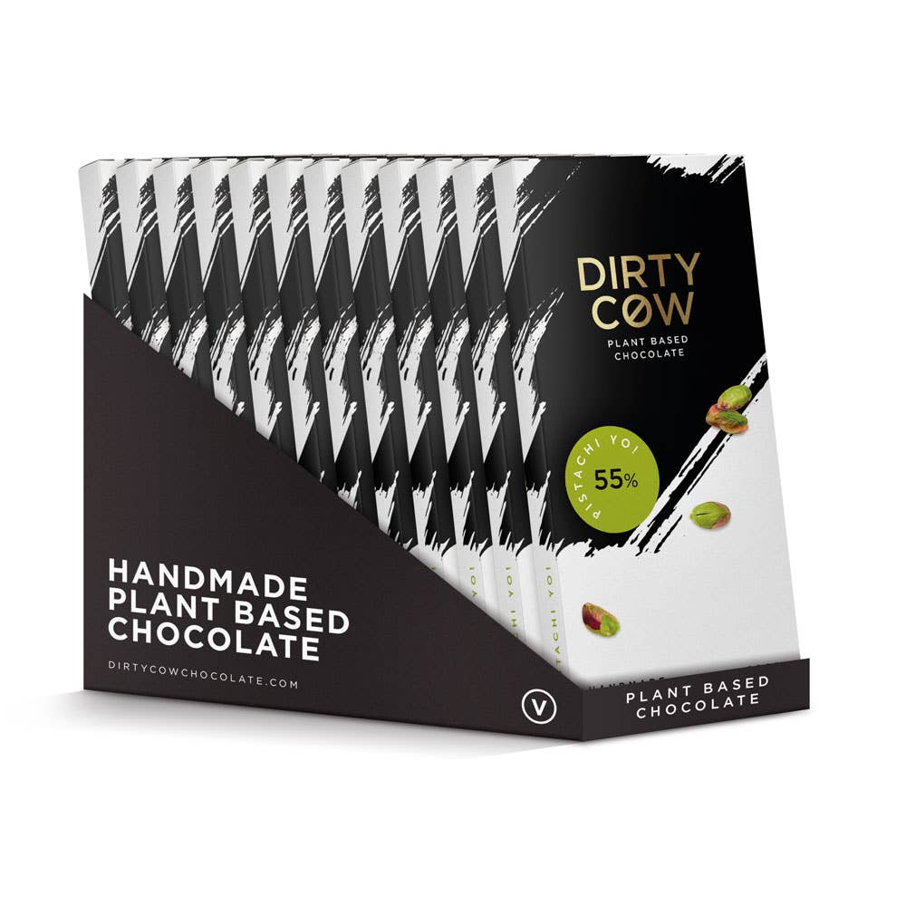 DIRTY COW CHOCOLATE - PISTACHI YO!