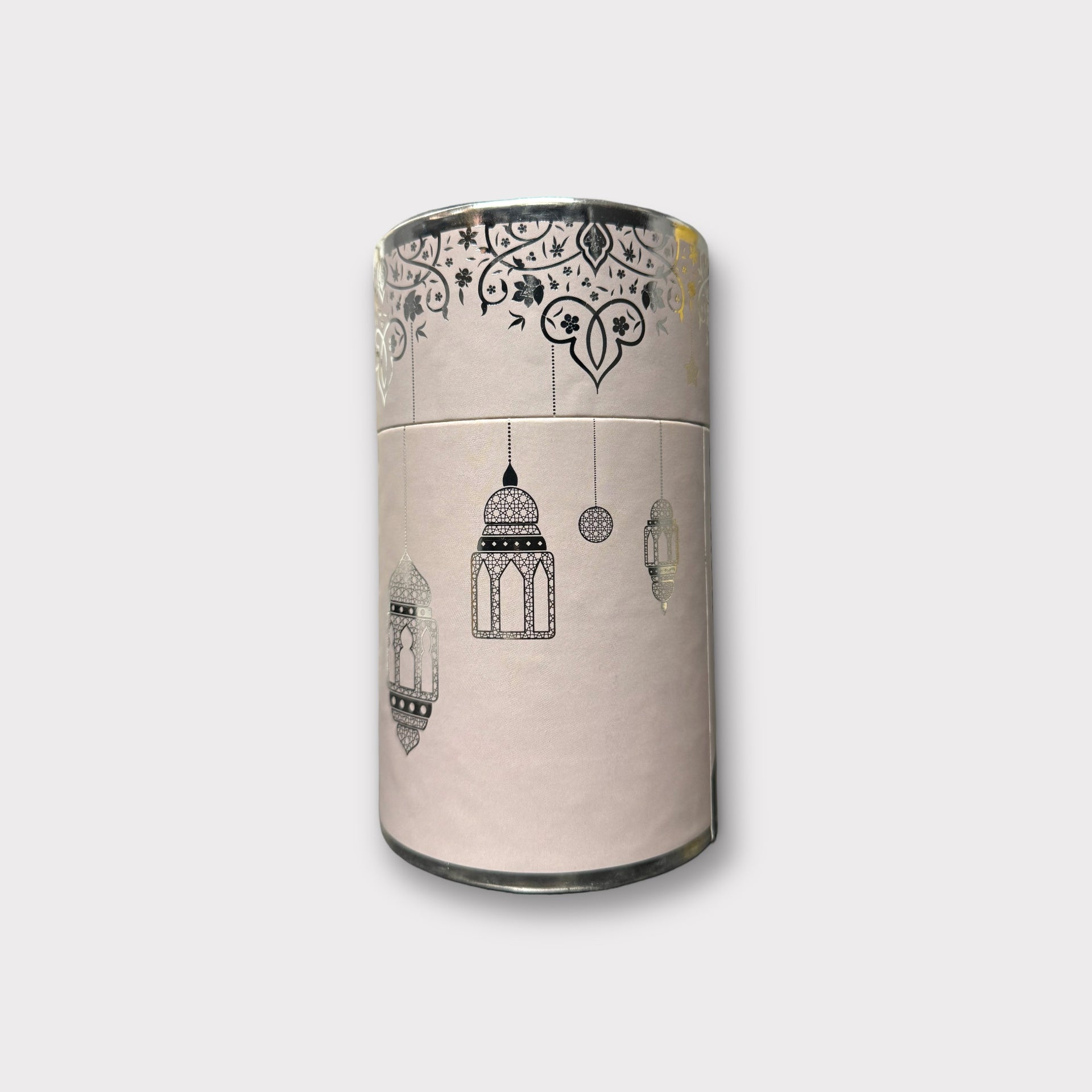 Gift Box Lantern Grey