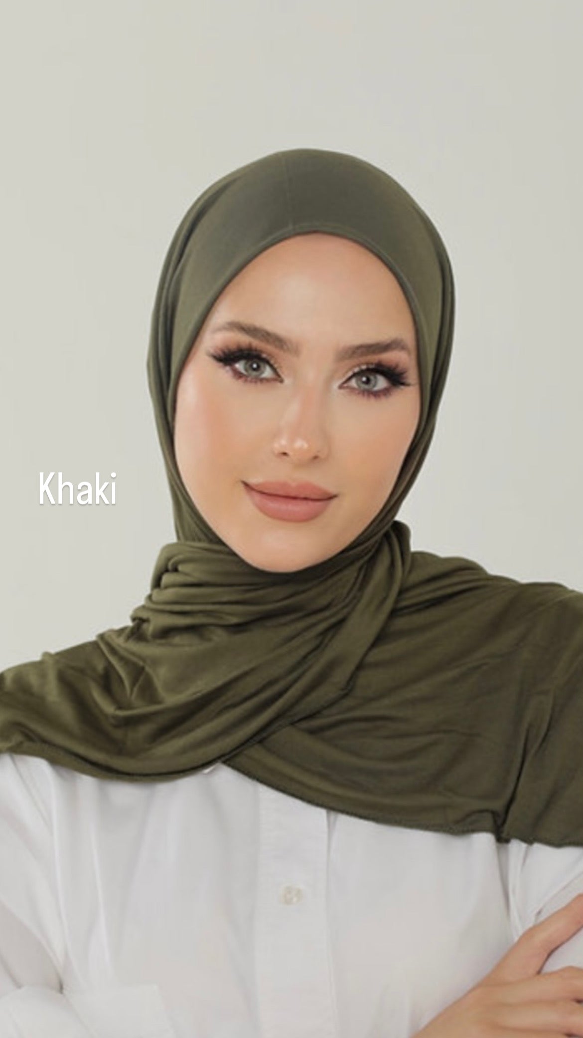 Khaki Luxury Hijab