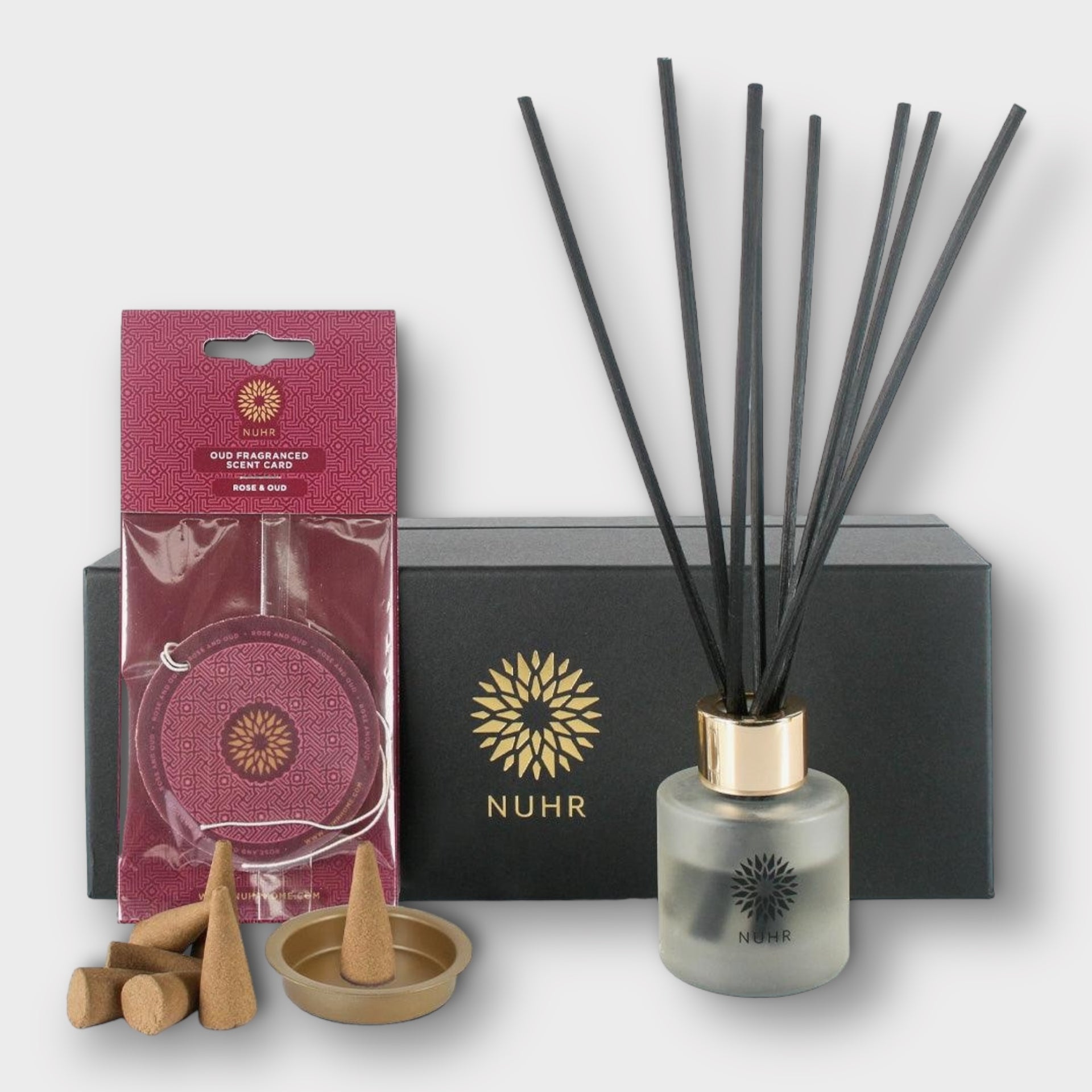 Nuhr Rose & Oud Home Scenting