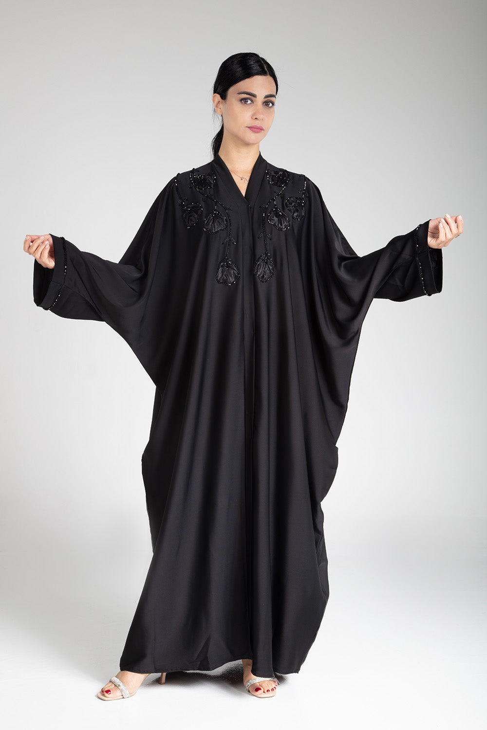 Celestial Drape Open Abaya