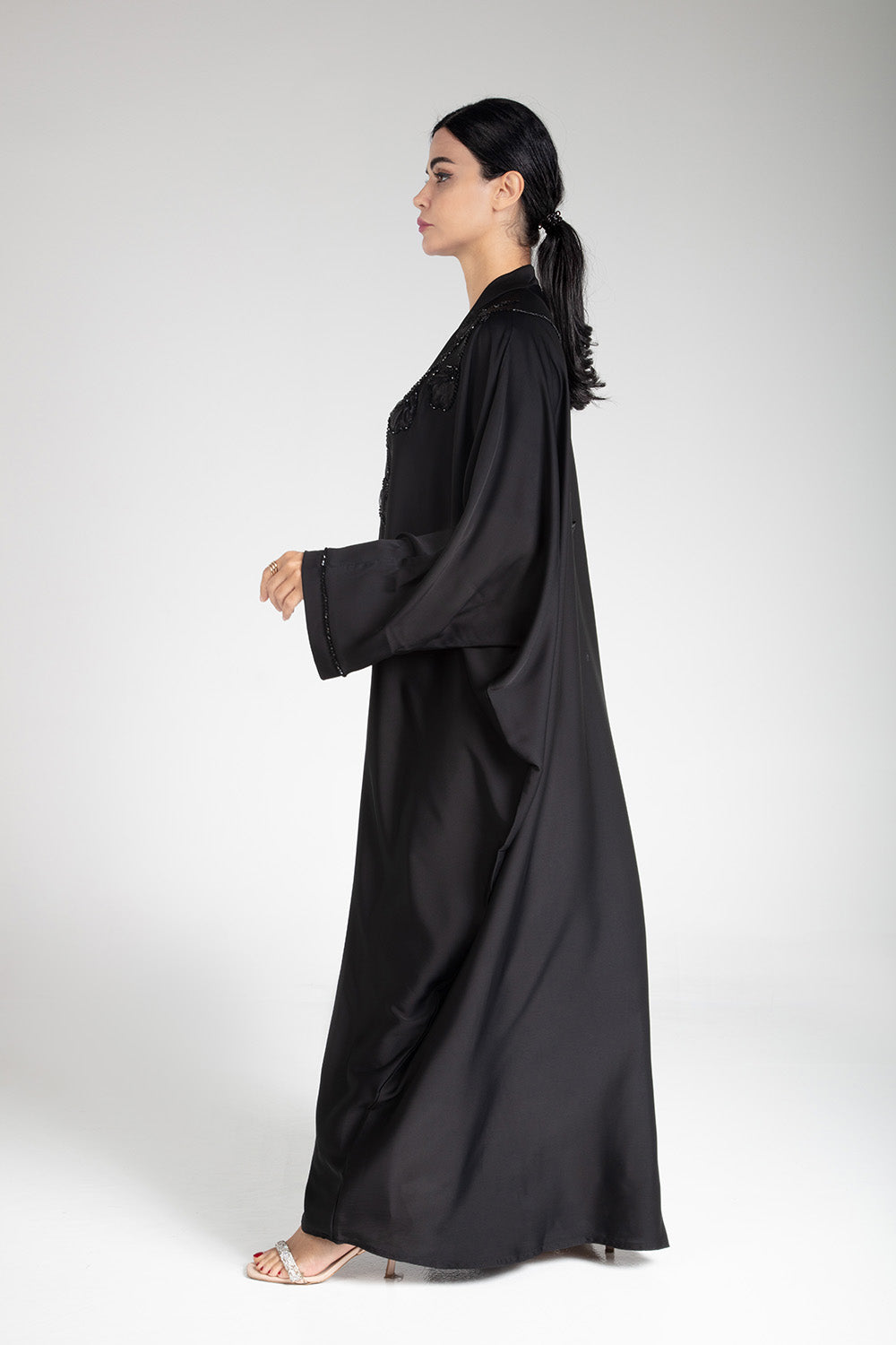 Celestial Drape Open Abaya