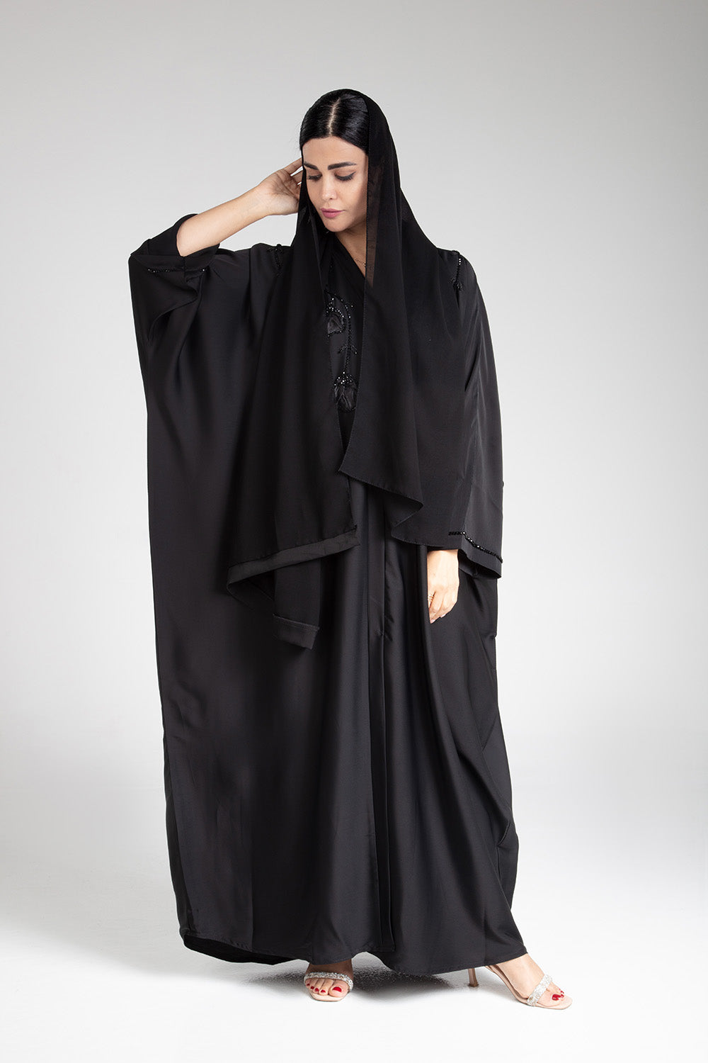 Celestial Drape Open Abaya