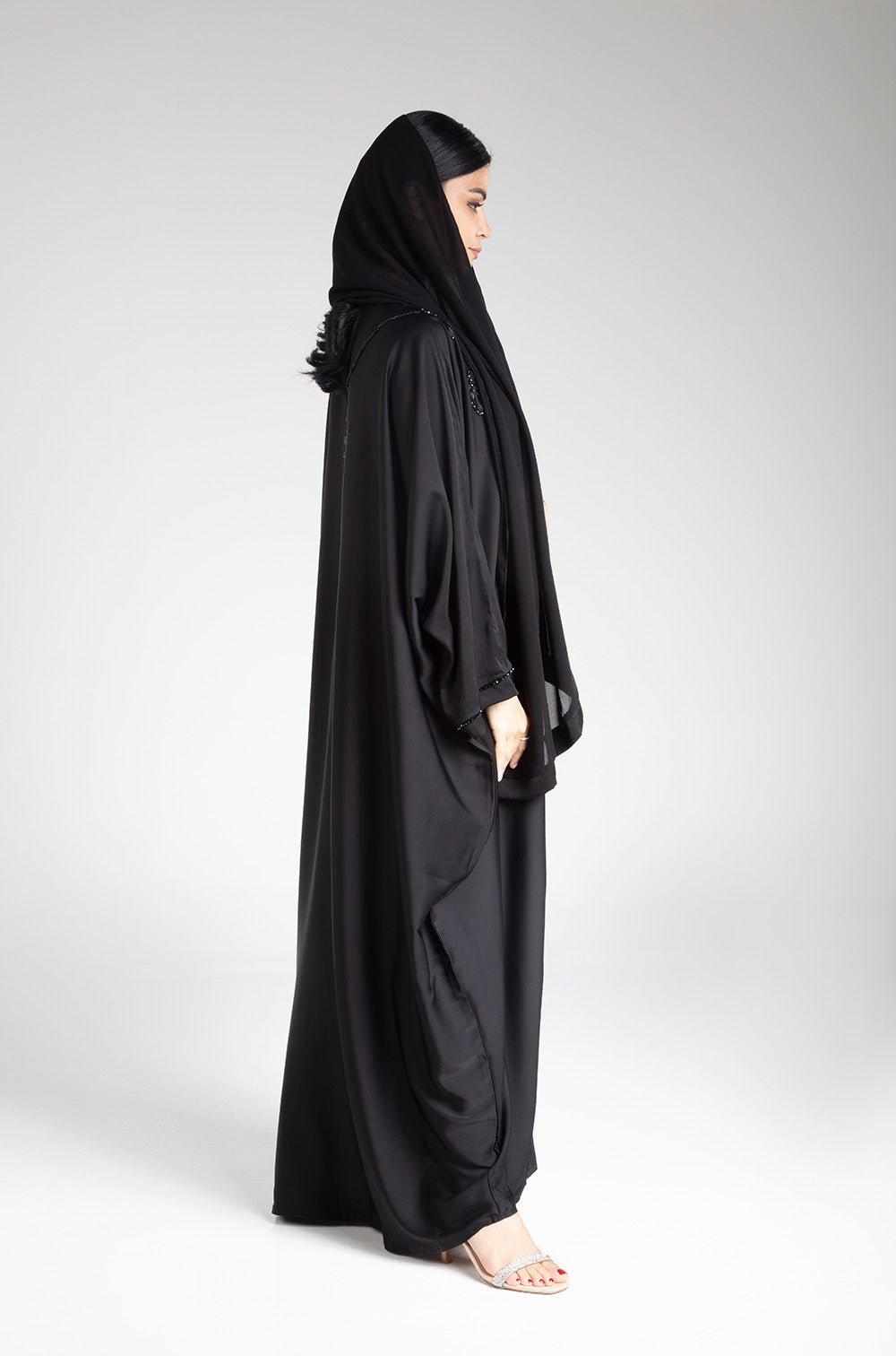 Celestial Drape Open Abaya