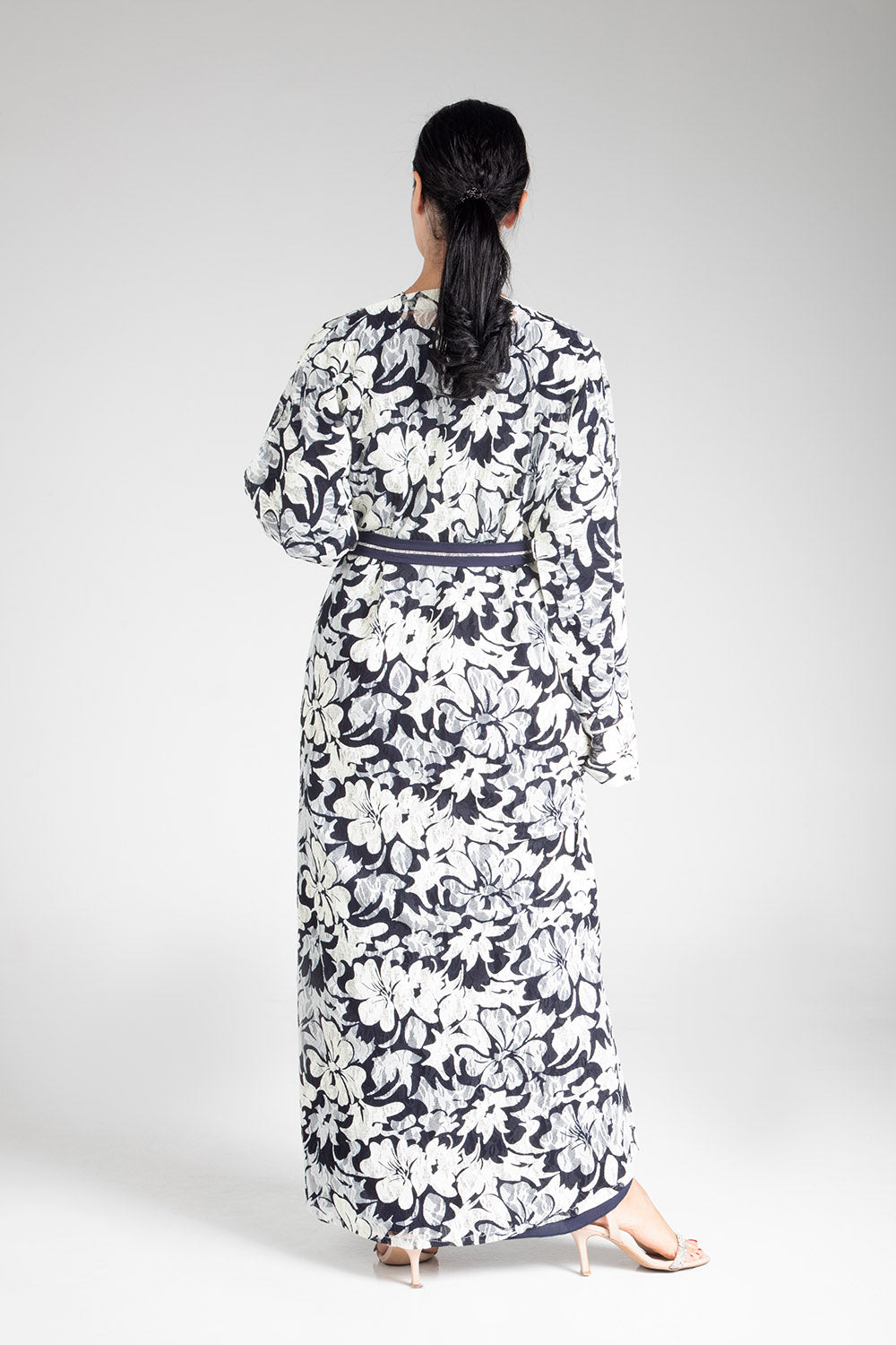 Floral Cascade Kimono