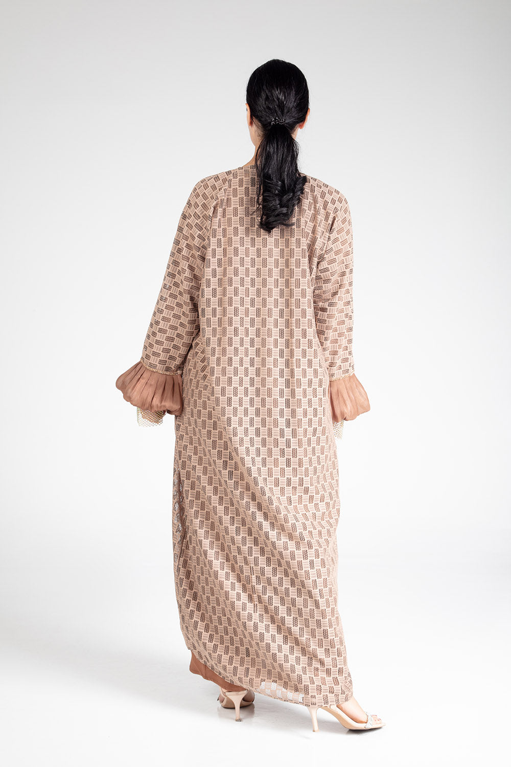 Textured  Abaya