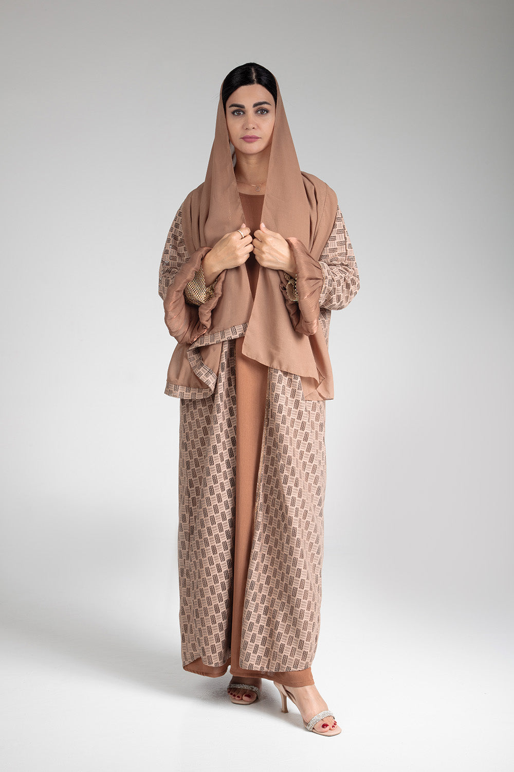 Textured  Abaya