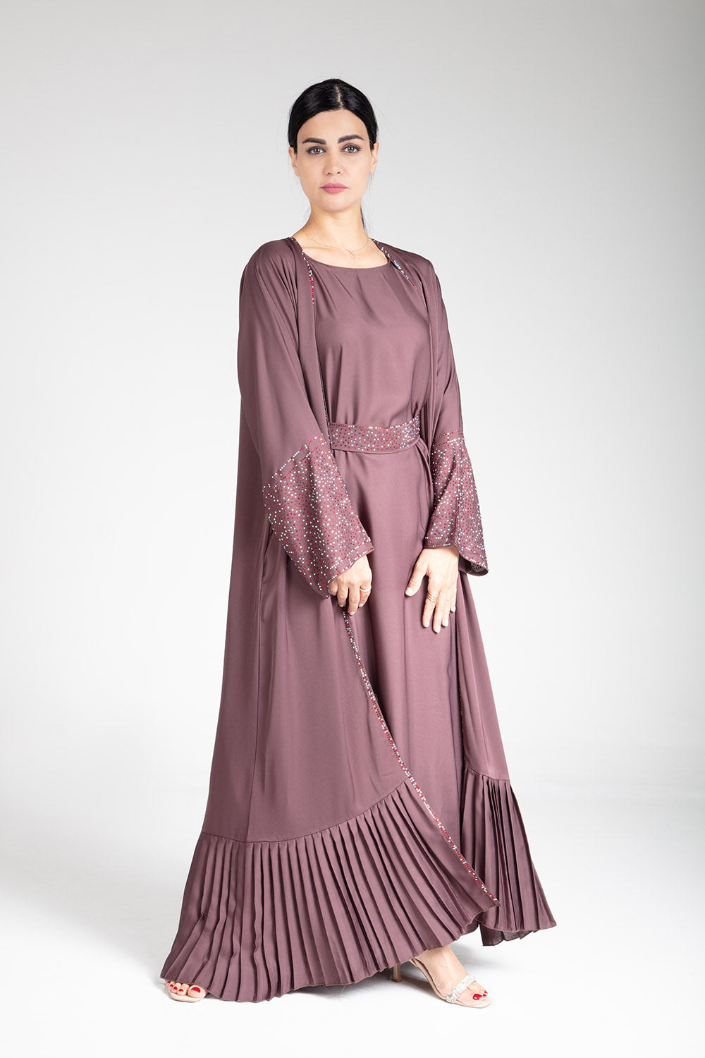 Pleated Abaya