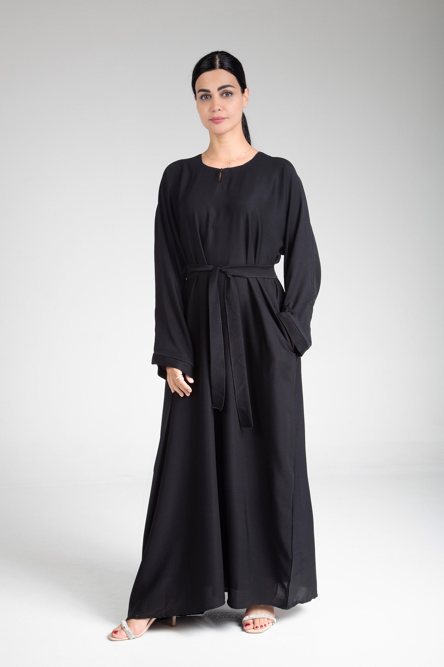 Classic Black Abaya