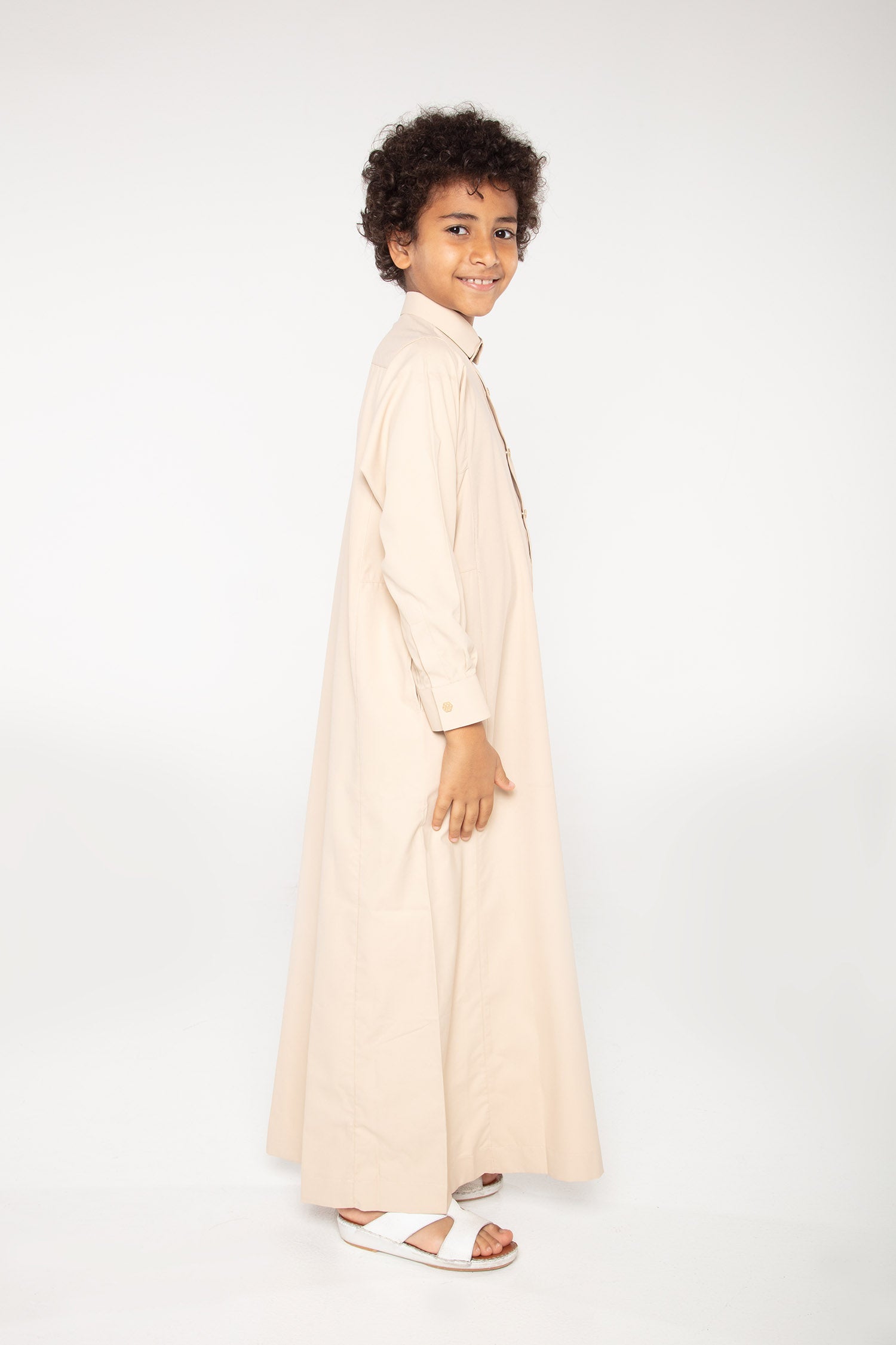 J109 Boys Cashmere Tuxedo Thobe