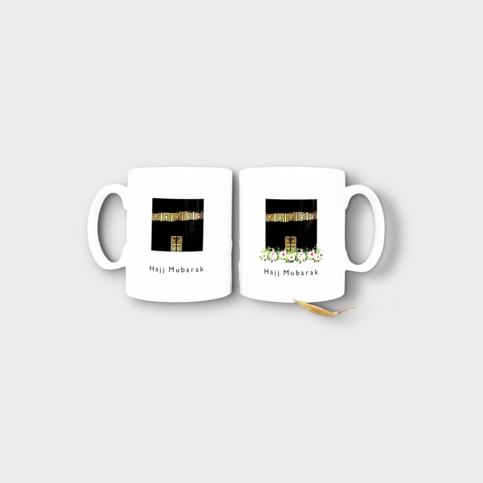 Hajj Mubarak His and Her - Kaaba Mug Set