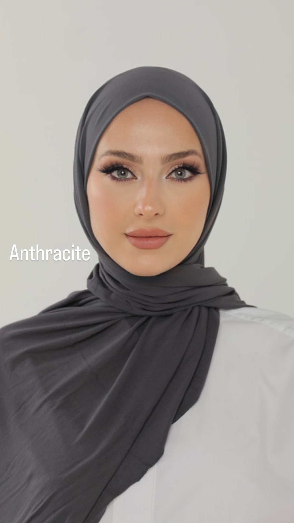 Anthracite Luxury Hijab