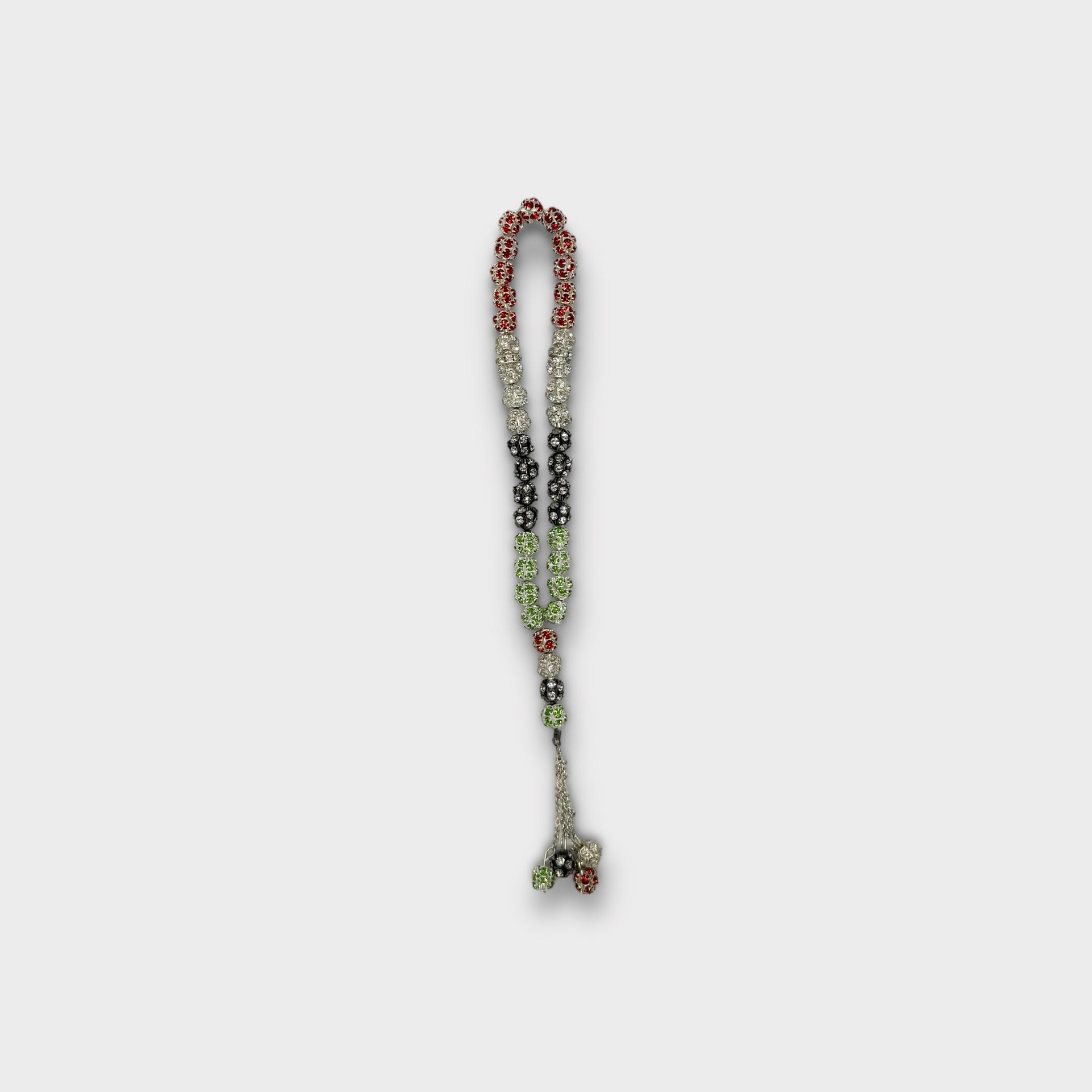 Palestine Diamanté Prayer Beads