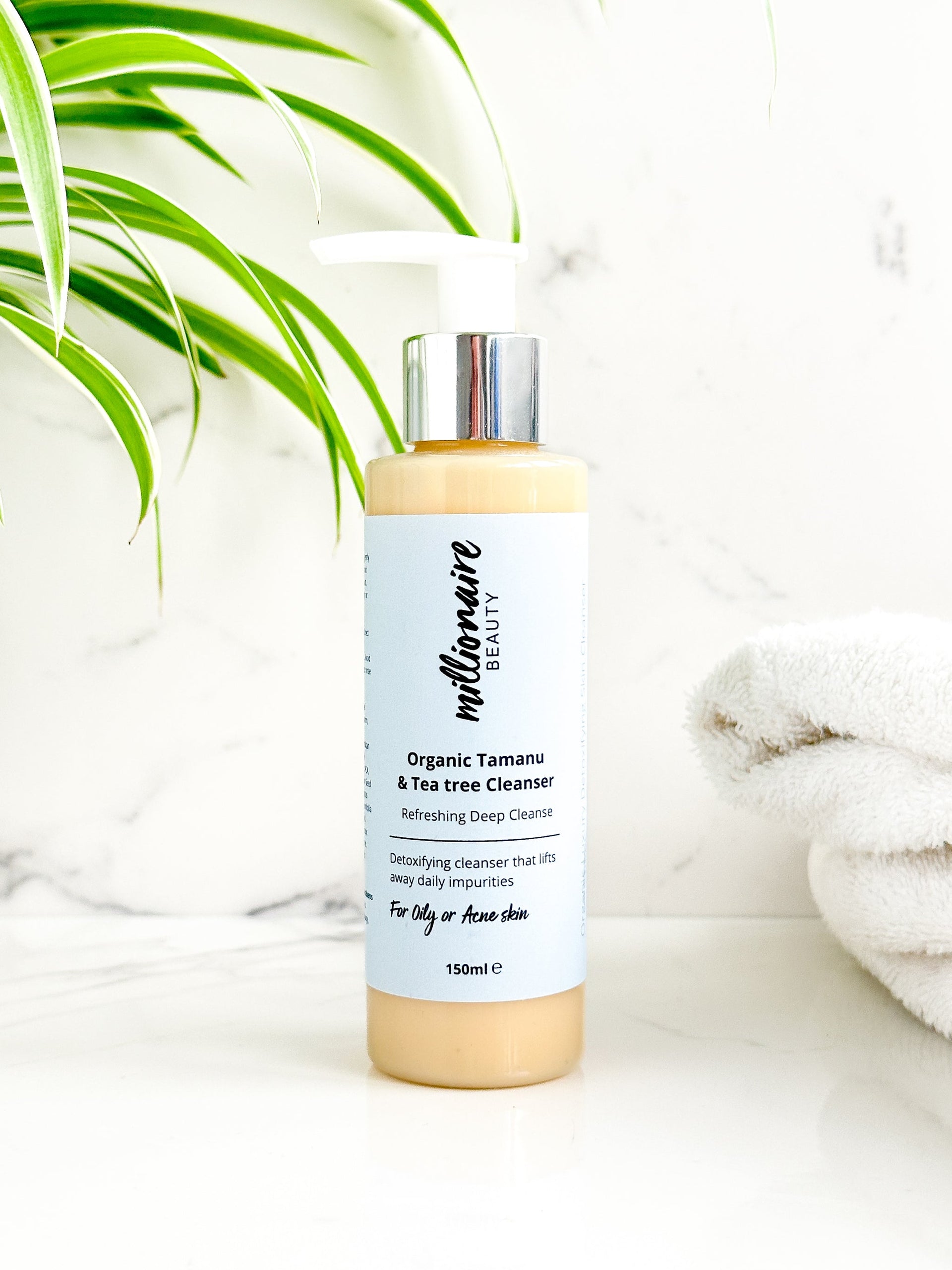 Millionaire Organic Tamanu and Tea Tree Cleanser