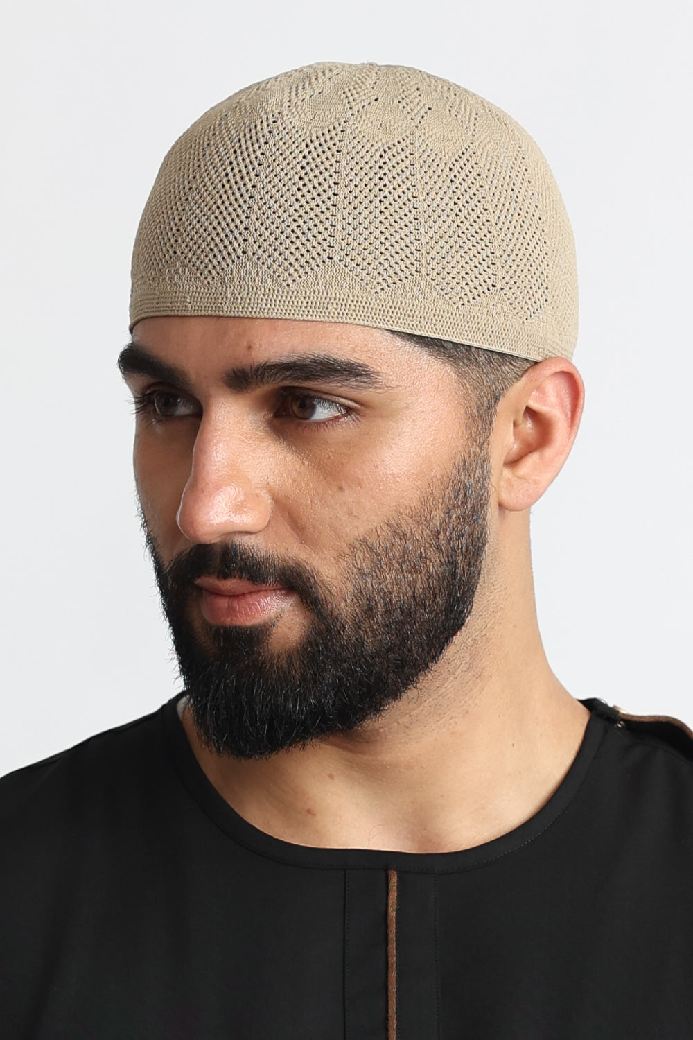 Soylu Beige Prayer Hat