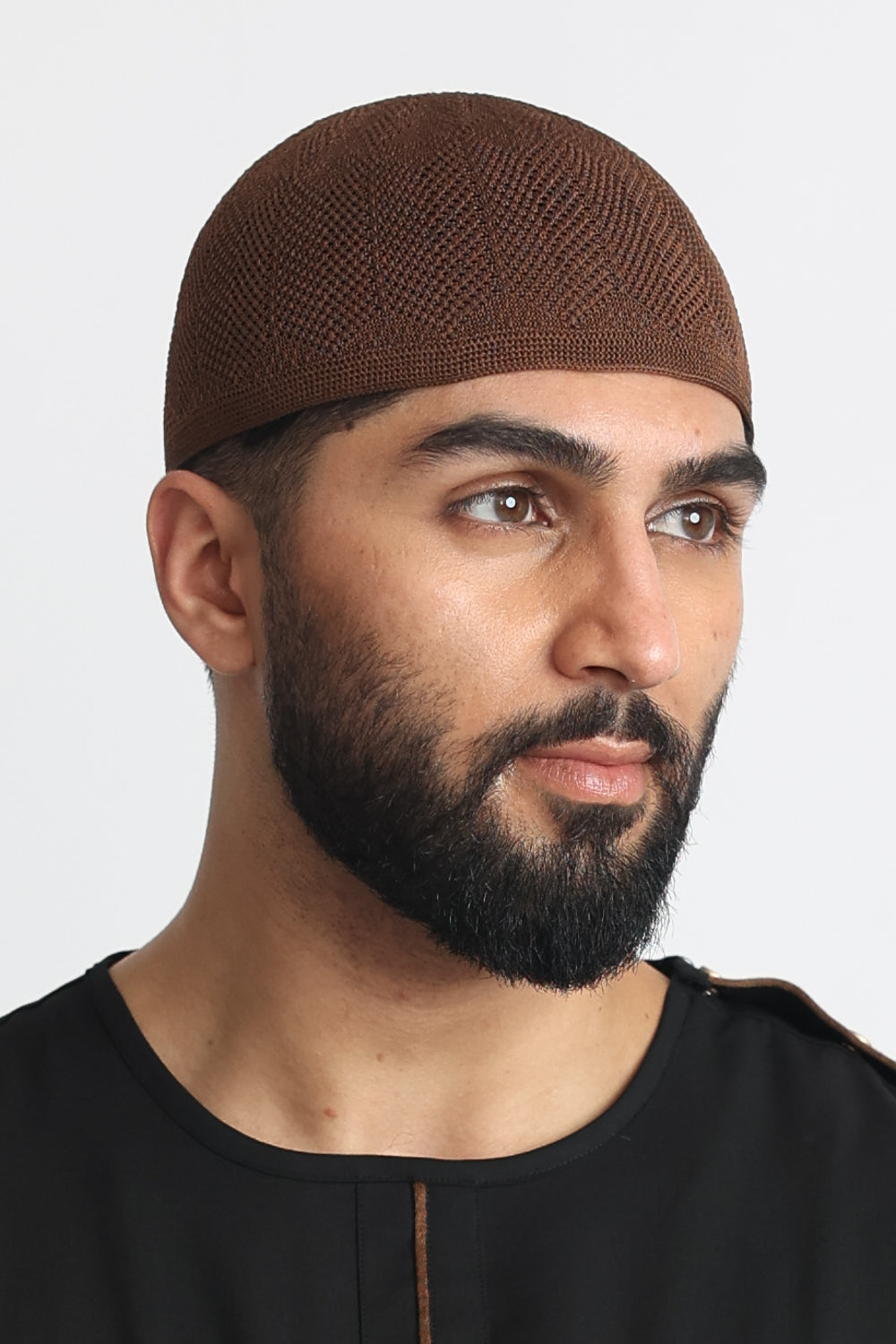 Brown Prayer Hat