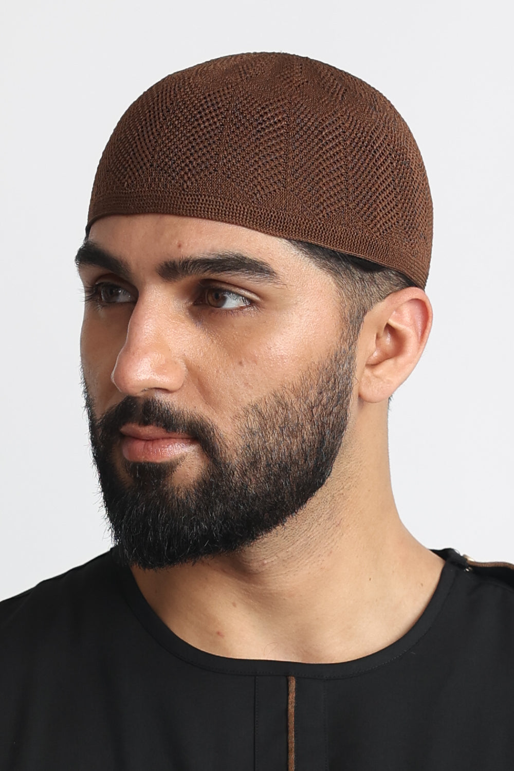 Brown Prayer Hat