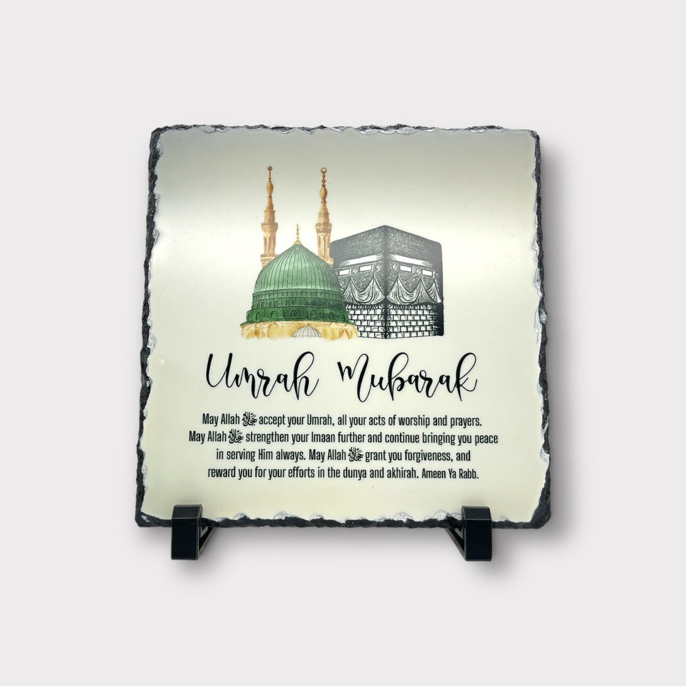 Umrah Mubarak Dome Slate