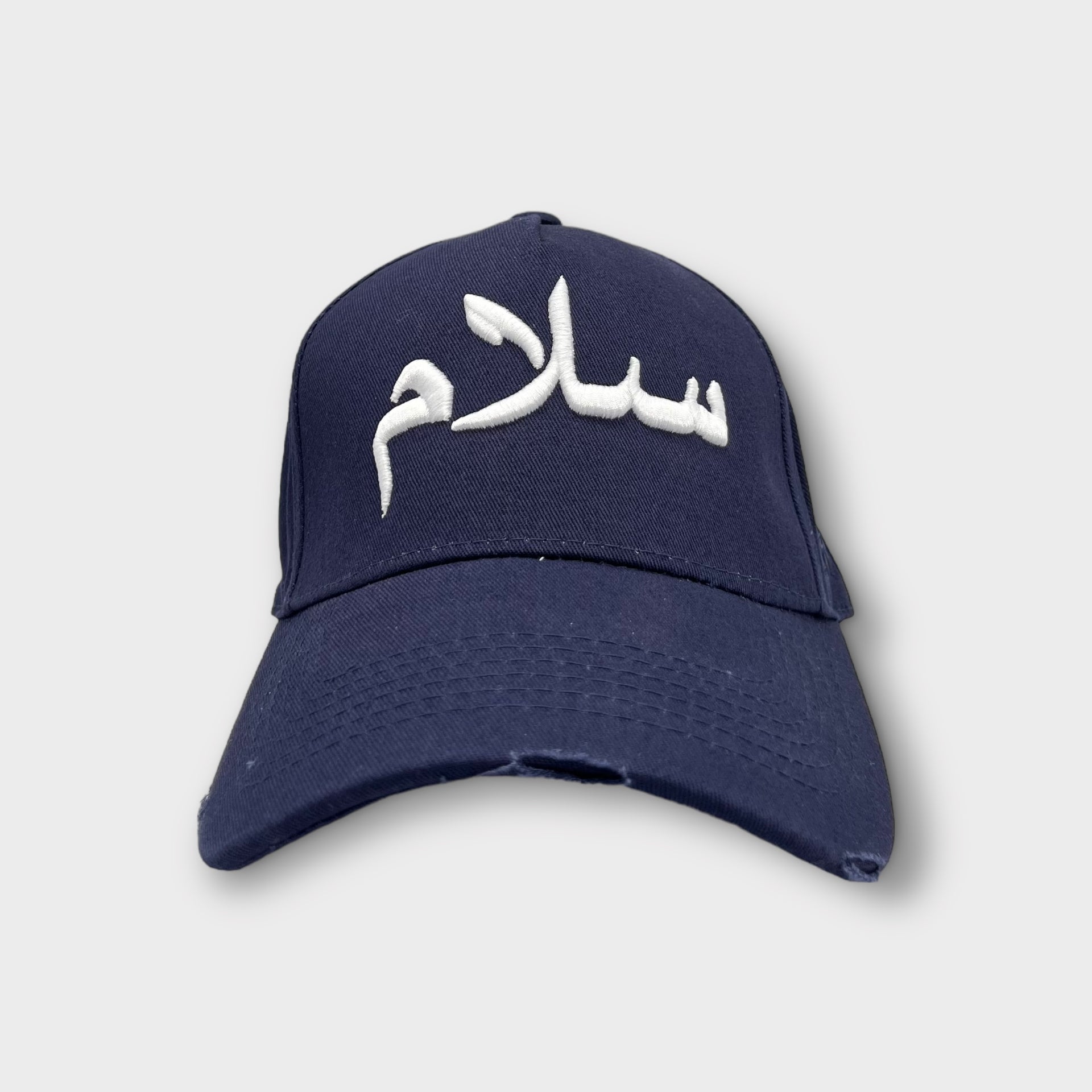 Salam Cap Distressed Navy