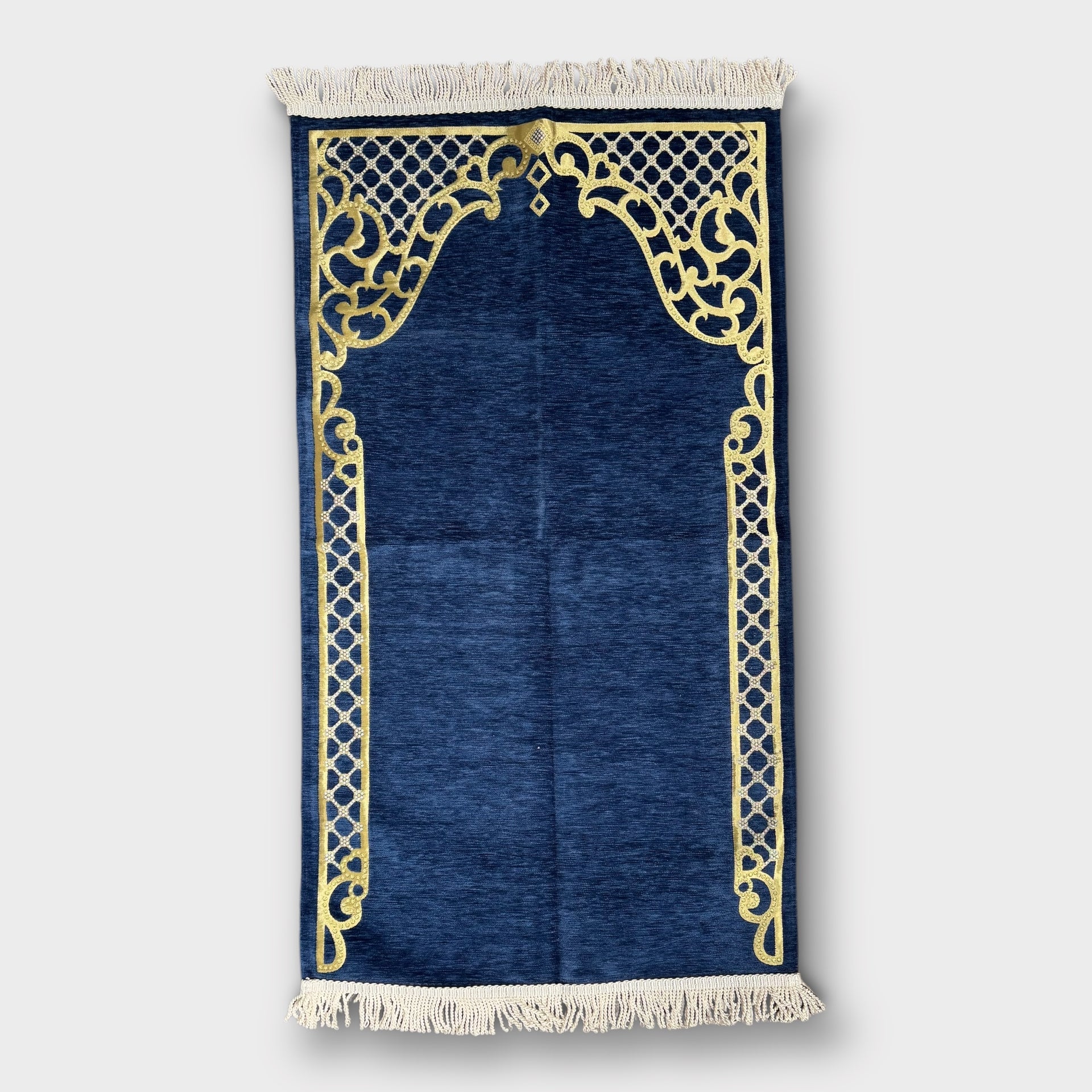 Navy Diamanté Prayer Mat