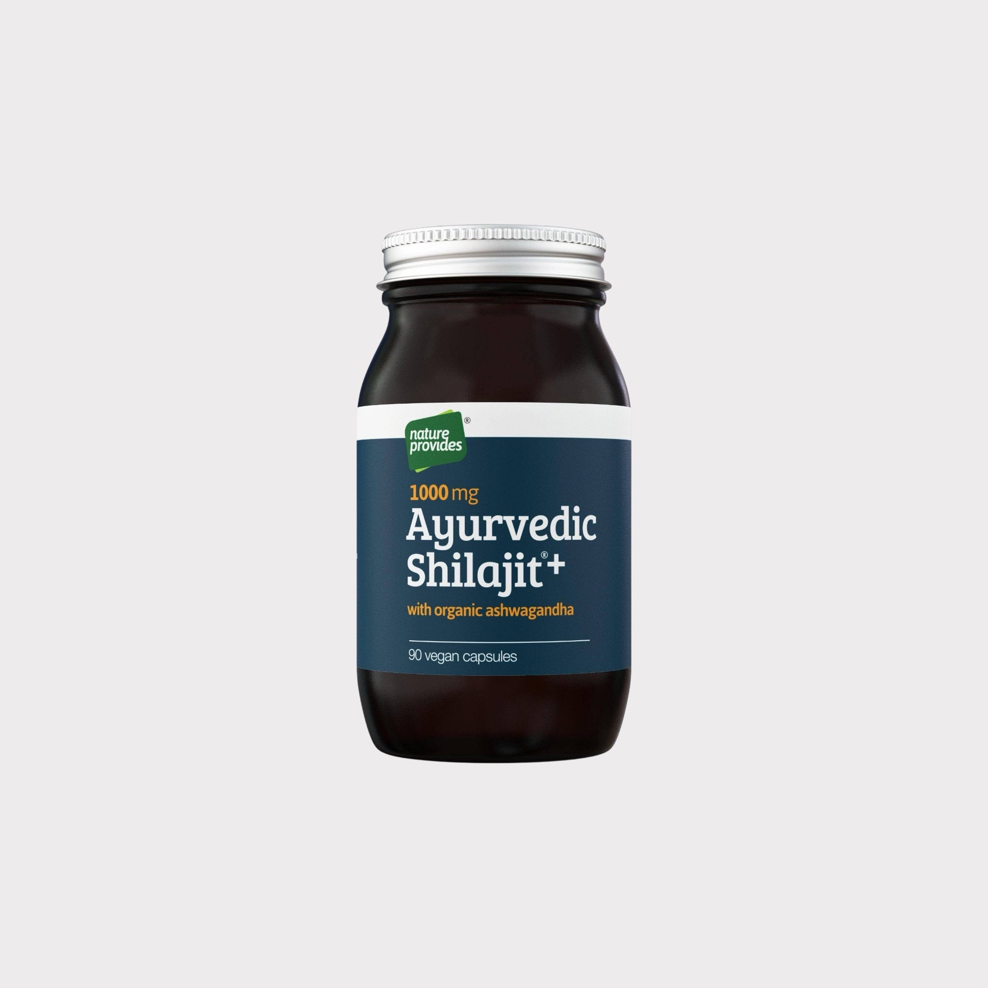 Ayurvedic Shilajit (1000mg) and Organic Ashwagandha