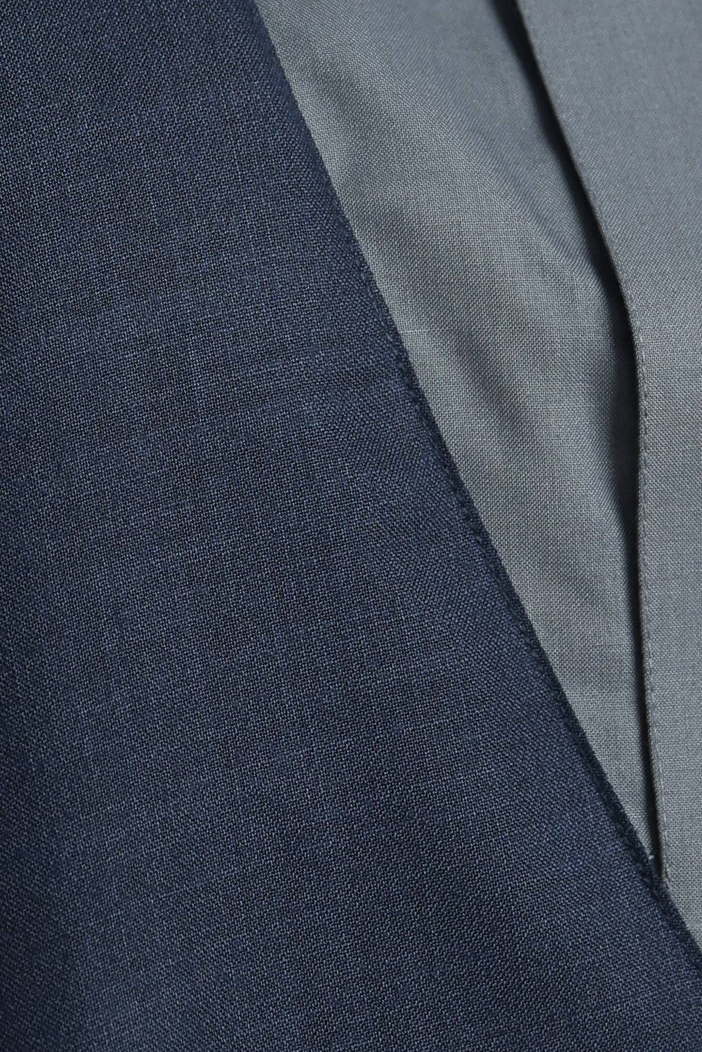 J117 Navy/Grey Tux Thobe