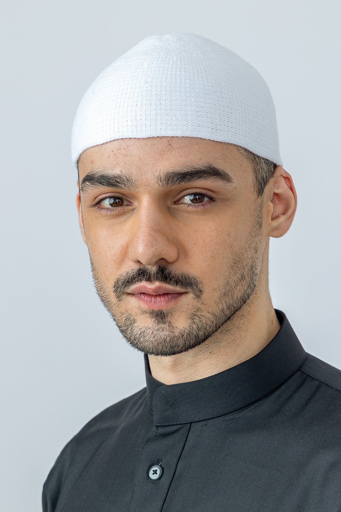 White Turkish Head Cap