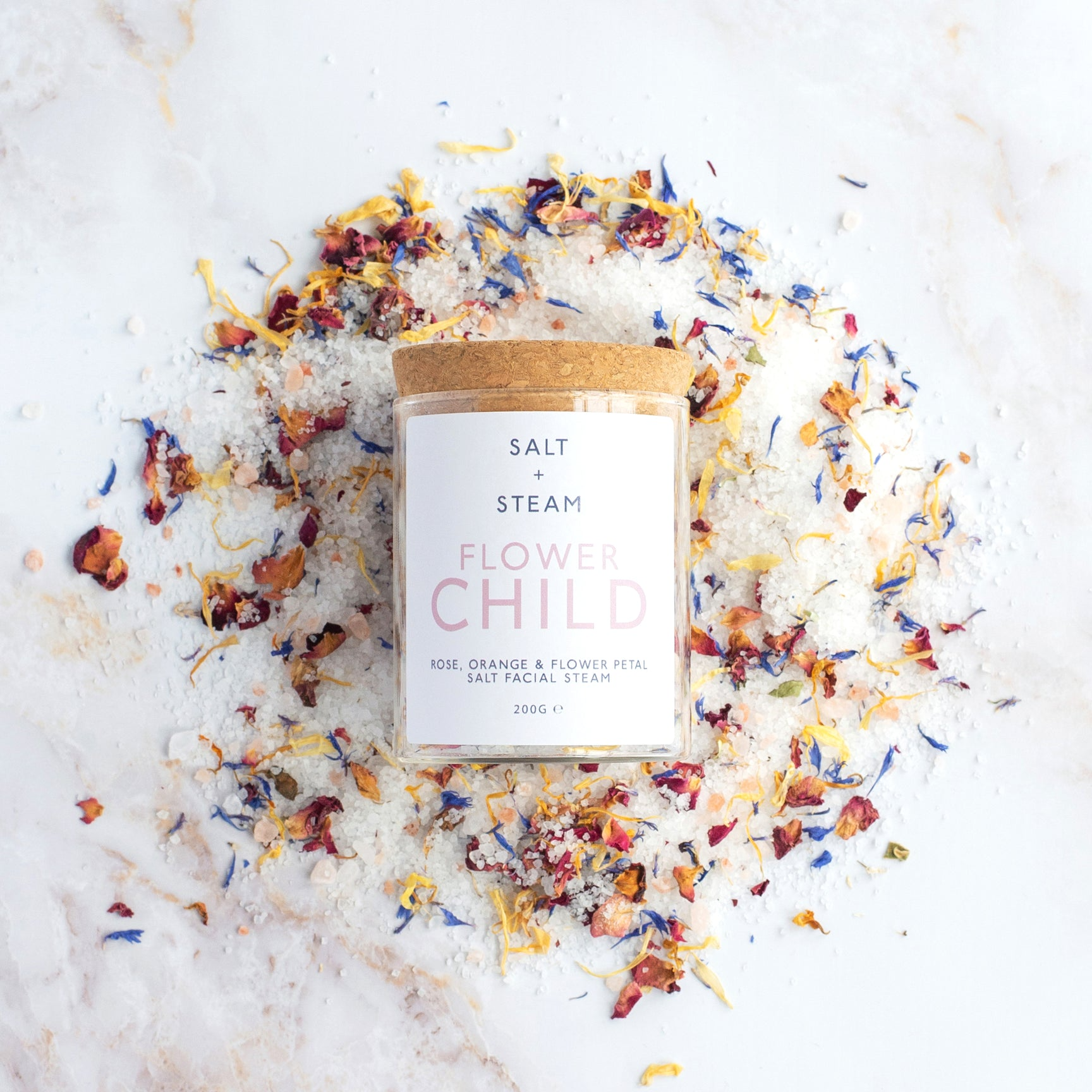 Flower Child Facial Steam Salts