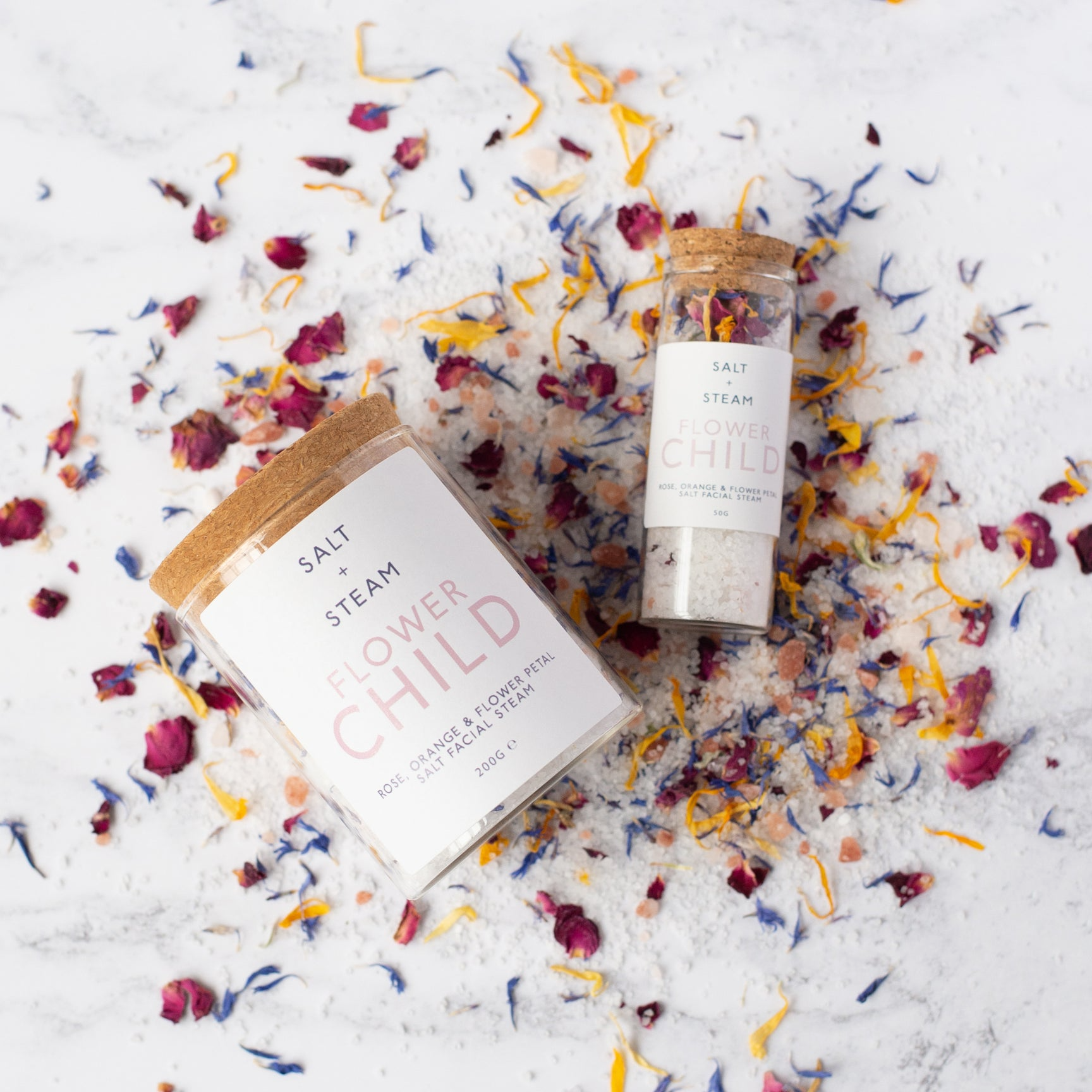 Flower Child Facial Steam Salts