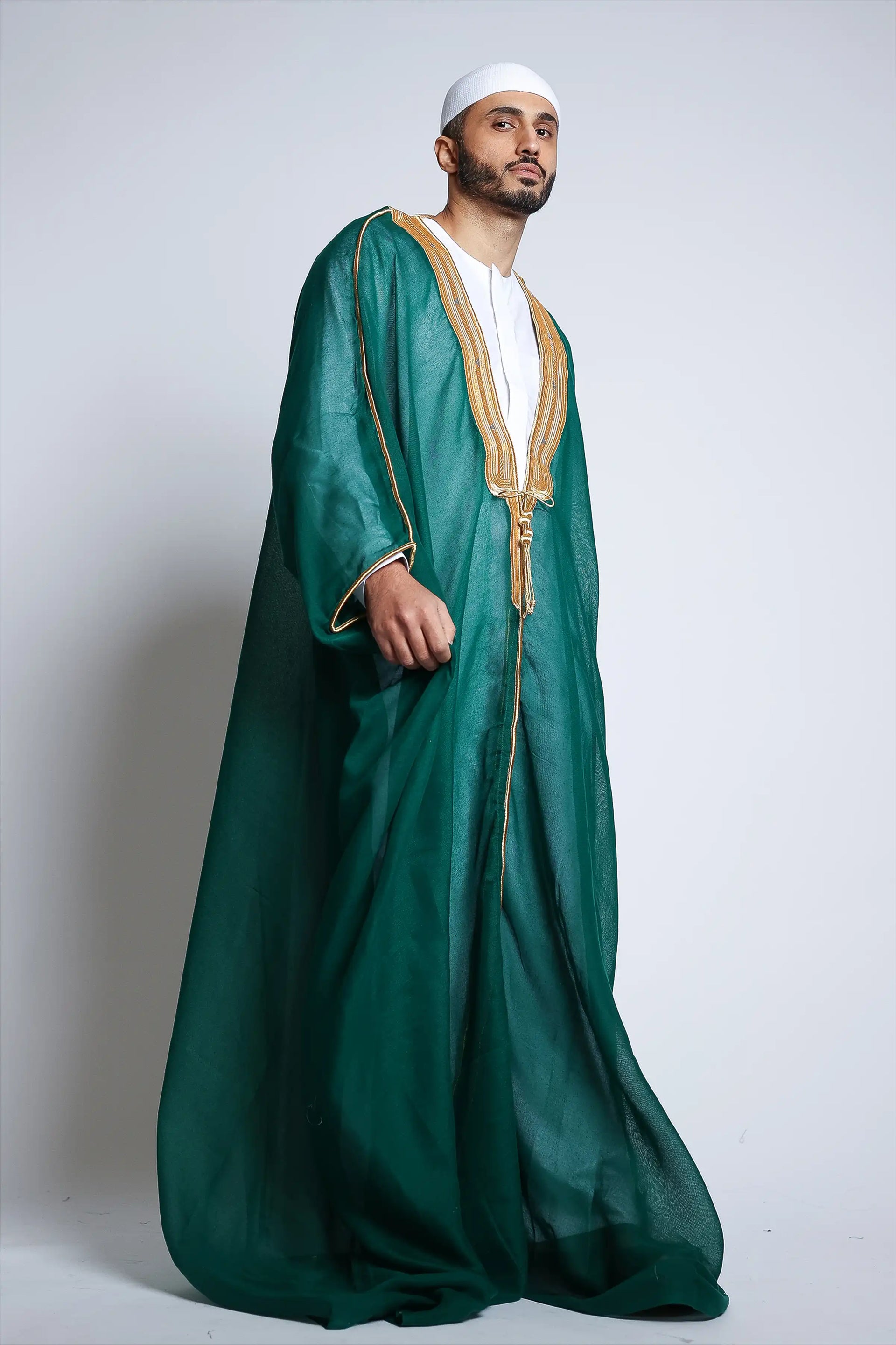 Pine Green Bisht