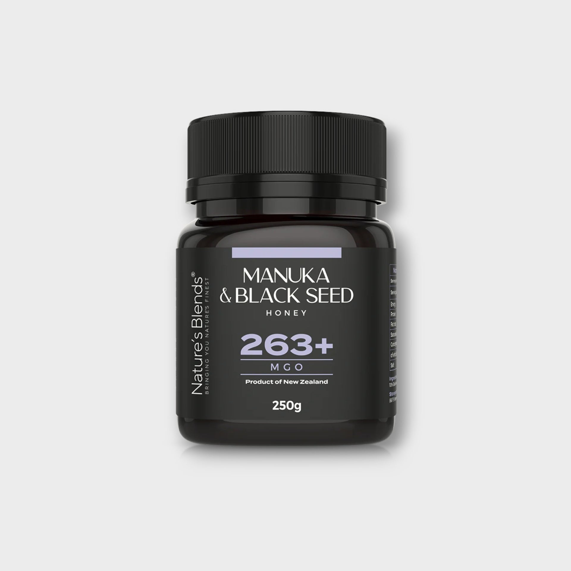 Black Seed & Manuka Honey 263+ MGO (250g)