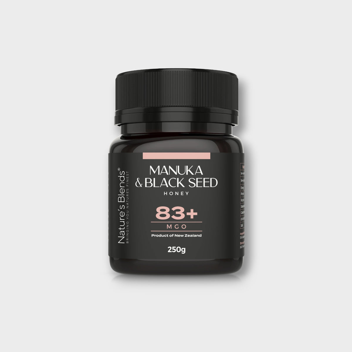 Black Seed &amp; Manuka Honey 83+ MGO (250g)