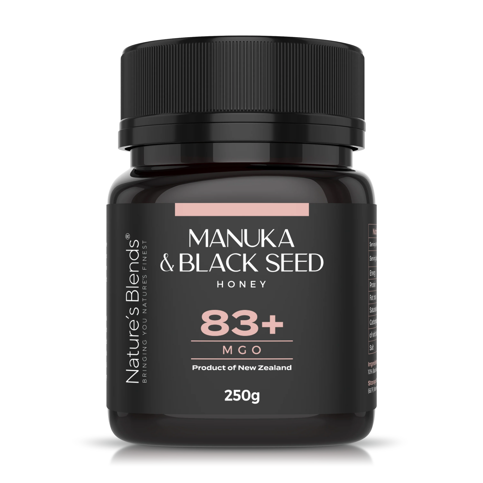 Black Seed & Manuka Honey 83+ MGO (250g)