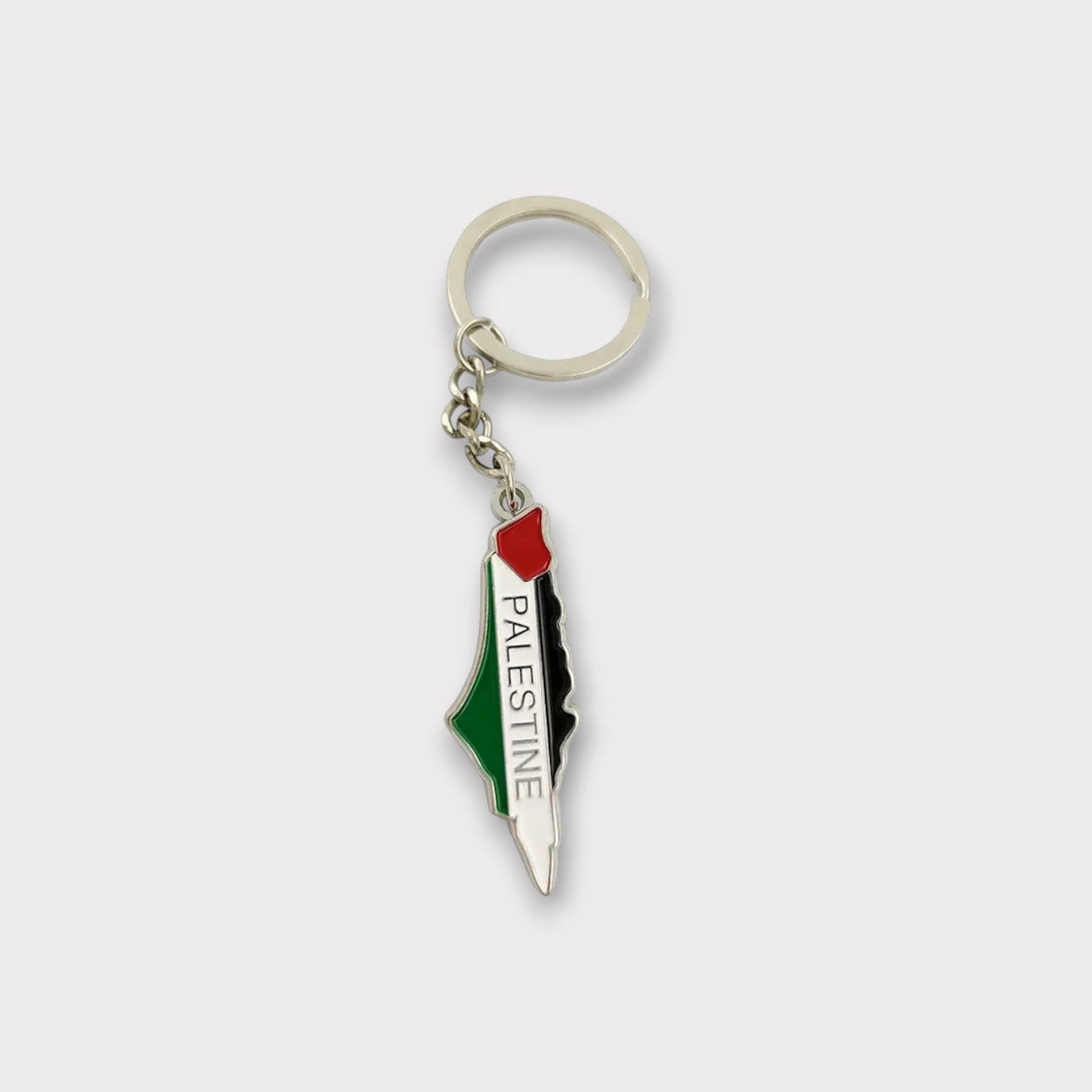 Palestine Map Keyring